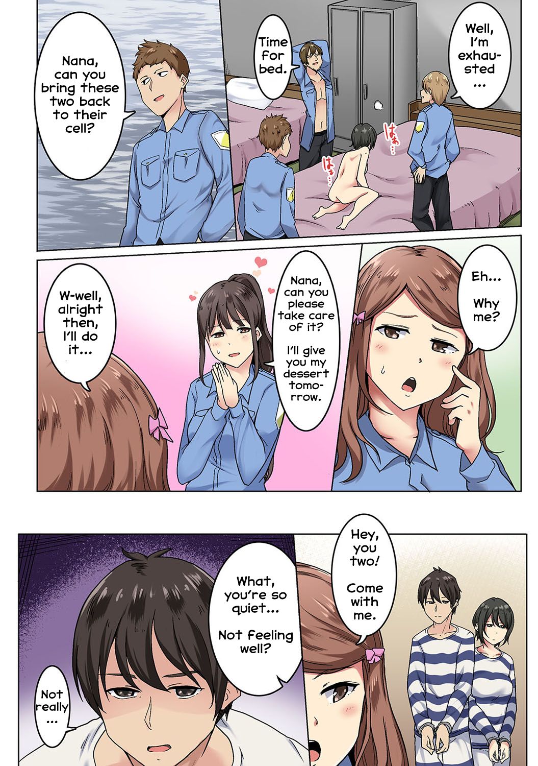Kangoku Zemi Kanshu ni Zettai Fukujuu o Shiirarete... Ch.5 page 10