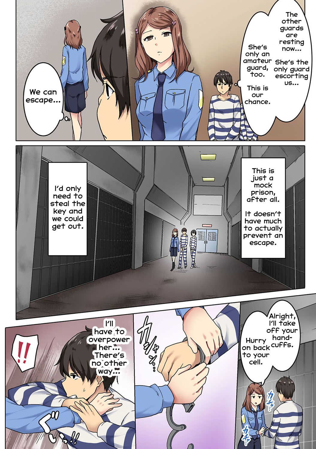 Kangoku Zemi Kanshu ni Zettai Fukujuu o Shiirarete... Ch.5 page 11