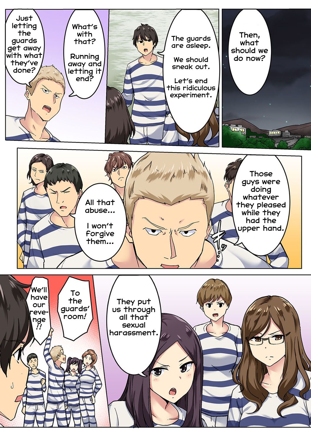 Kangoku Zemi Kanshu ni Zettai Fukujuu o Shiirarete... Ch.5 page 13