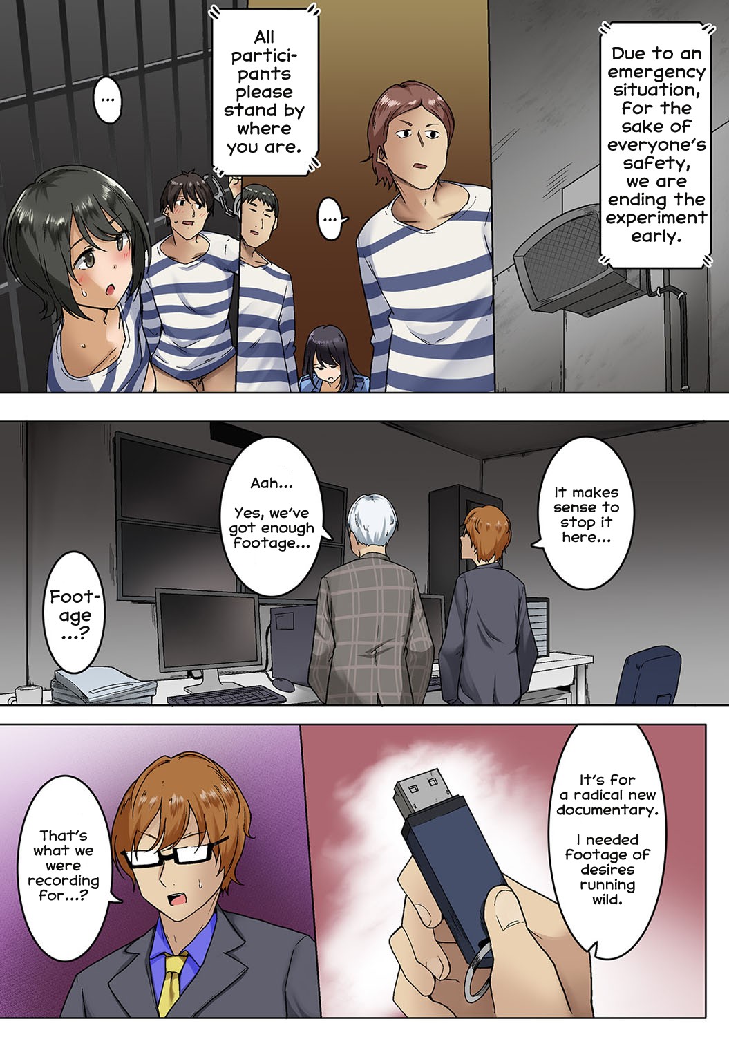 Kangoku Zemi Kanshu ni Zettai Fukujuu o Shiirarete... Ch.6 page 19