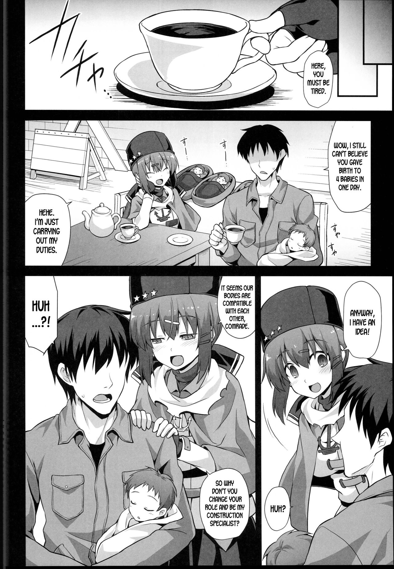 Kanmusu Chakunin Tashkent-chan to Tanoshii Kenzou Ecchi page 28