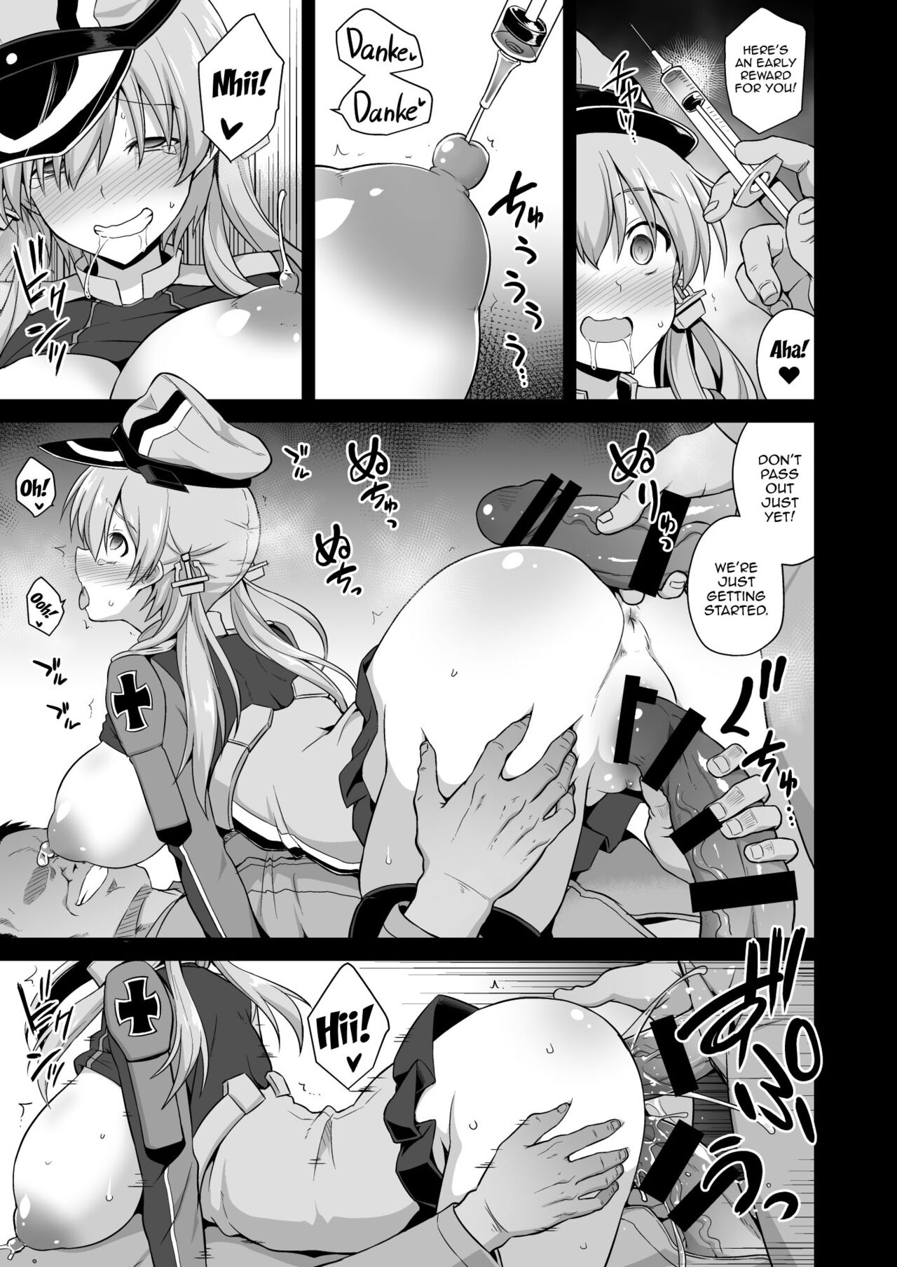 Kanmusu Chakunin Zenya Prinz Eugen Yaku Ochi Nyuugi Kousai page 20