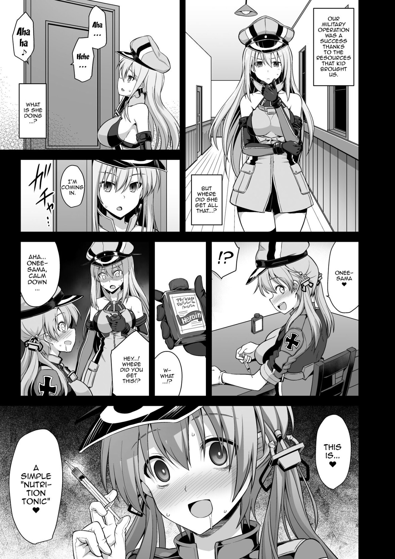 Kanmusu Chakunin Zenya Prinz Eugen Yaku Ochi Nyuugi Kousai page 24