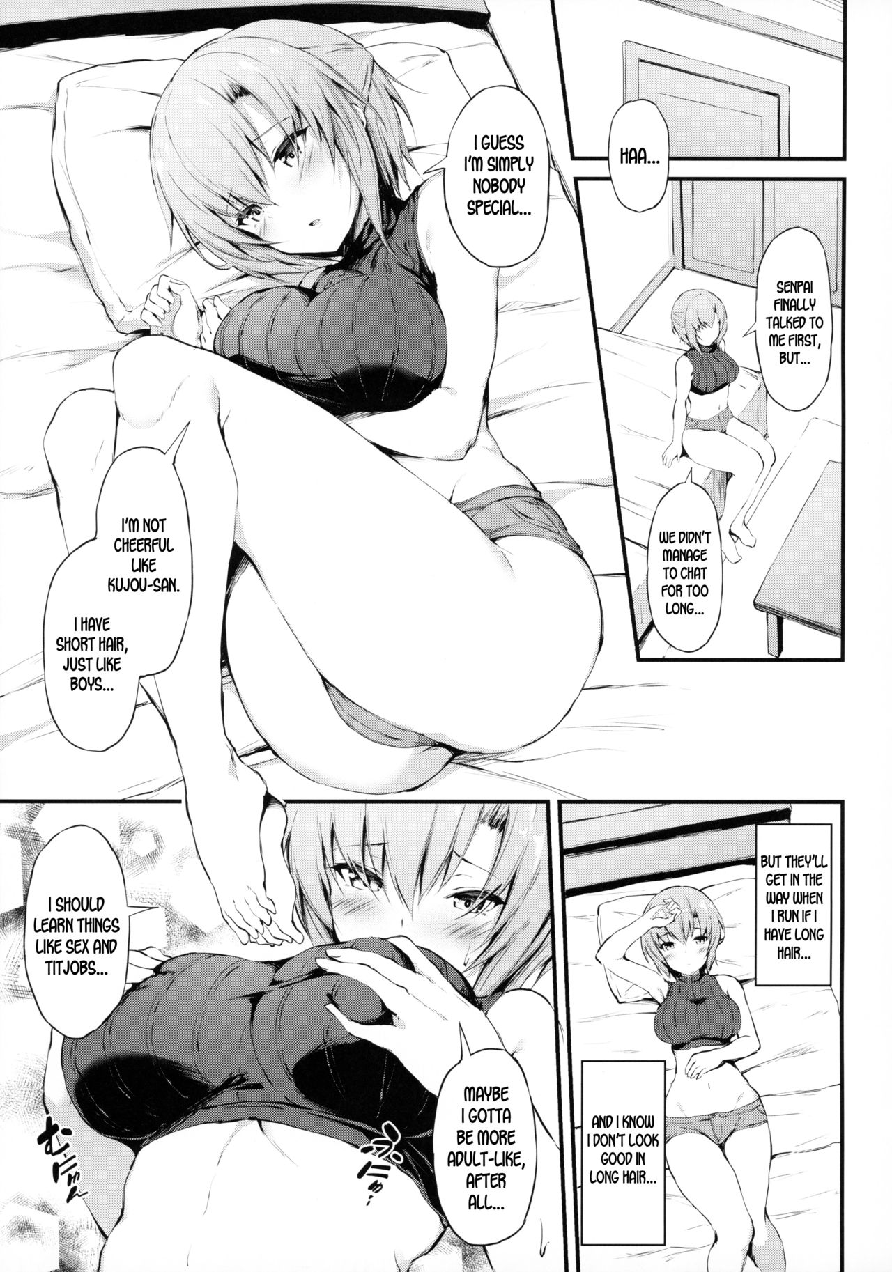 Kanojo ga Boyish ni Nayamu Riyuu -Kyonyuu Shoujo to Choiwaru Oji-san no Kankei- page 4