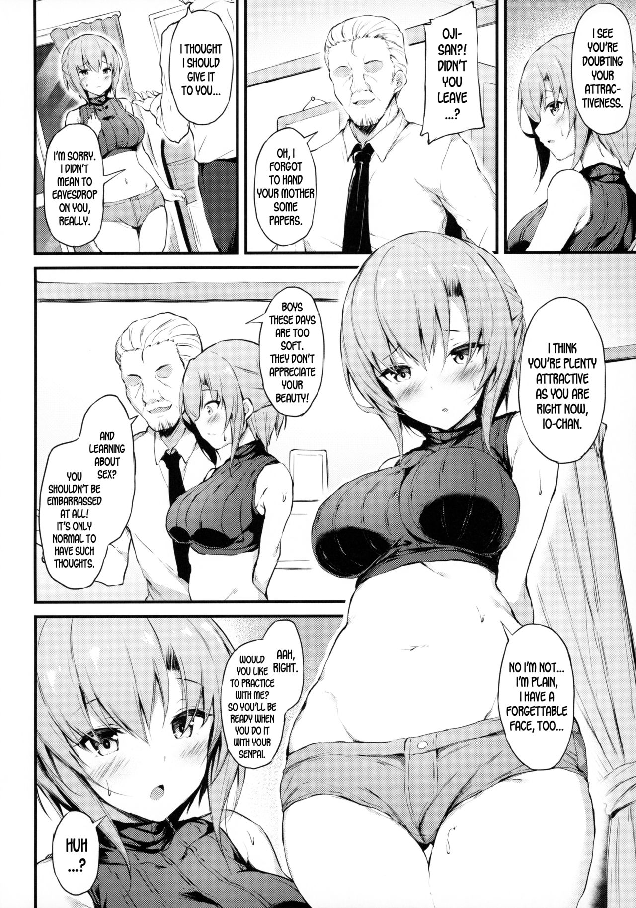 Kanojo ga Boyish ni Nayamu Riyuu -Kyonyuu Shoujo to Choiwaru Oji-san no Kankei- page 5