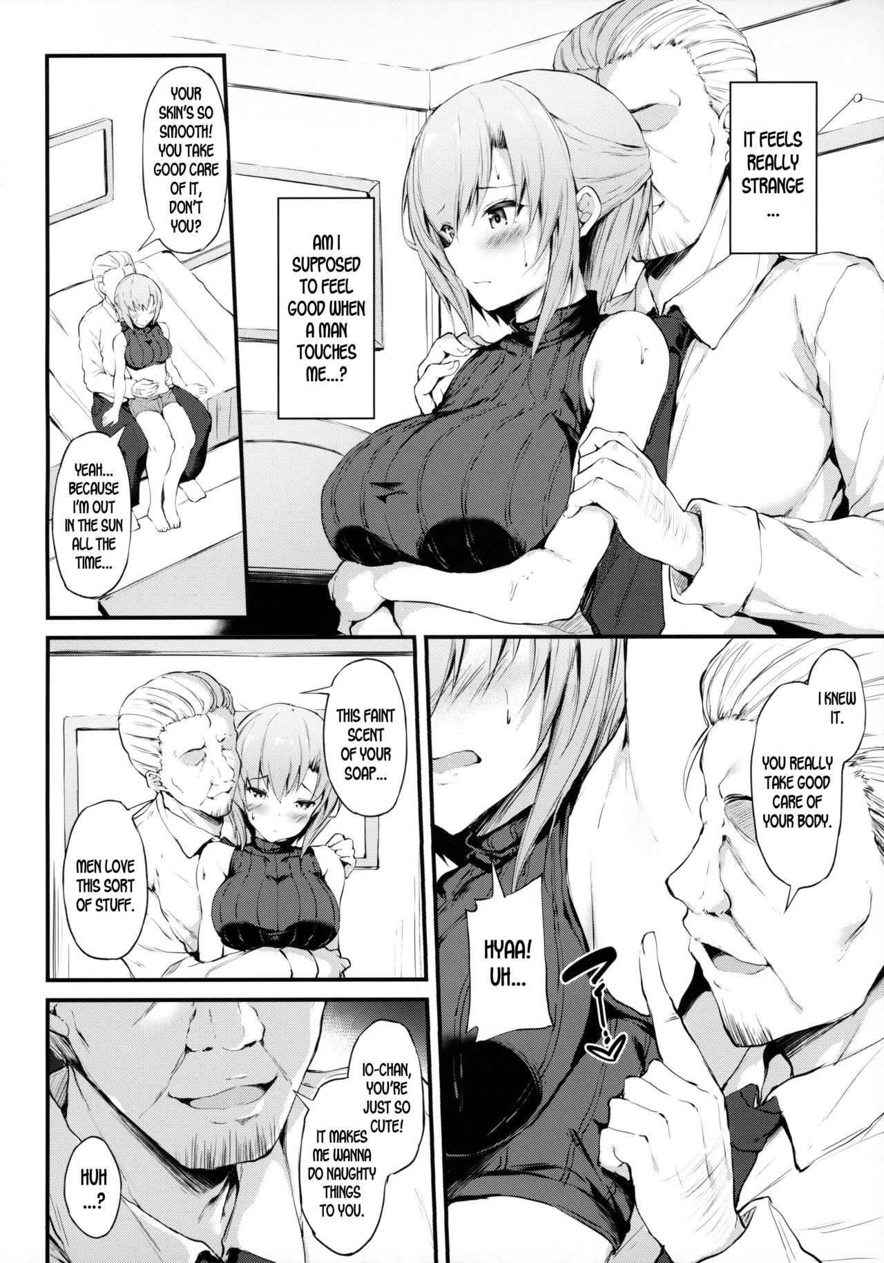 Kanojo ga Boyish ni Nayamu Riyuu -Kyonyuu Shoujo to Choiwaru Oji-san no Kankei- page 7
