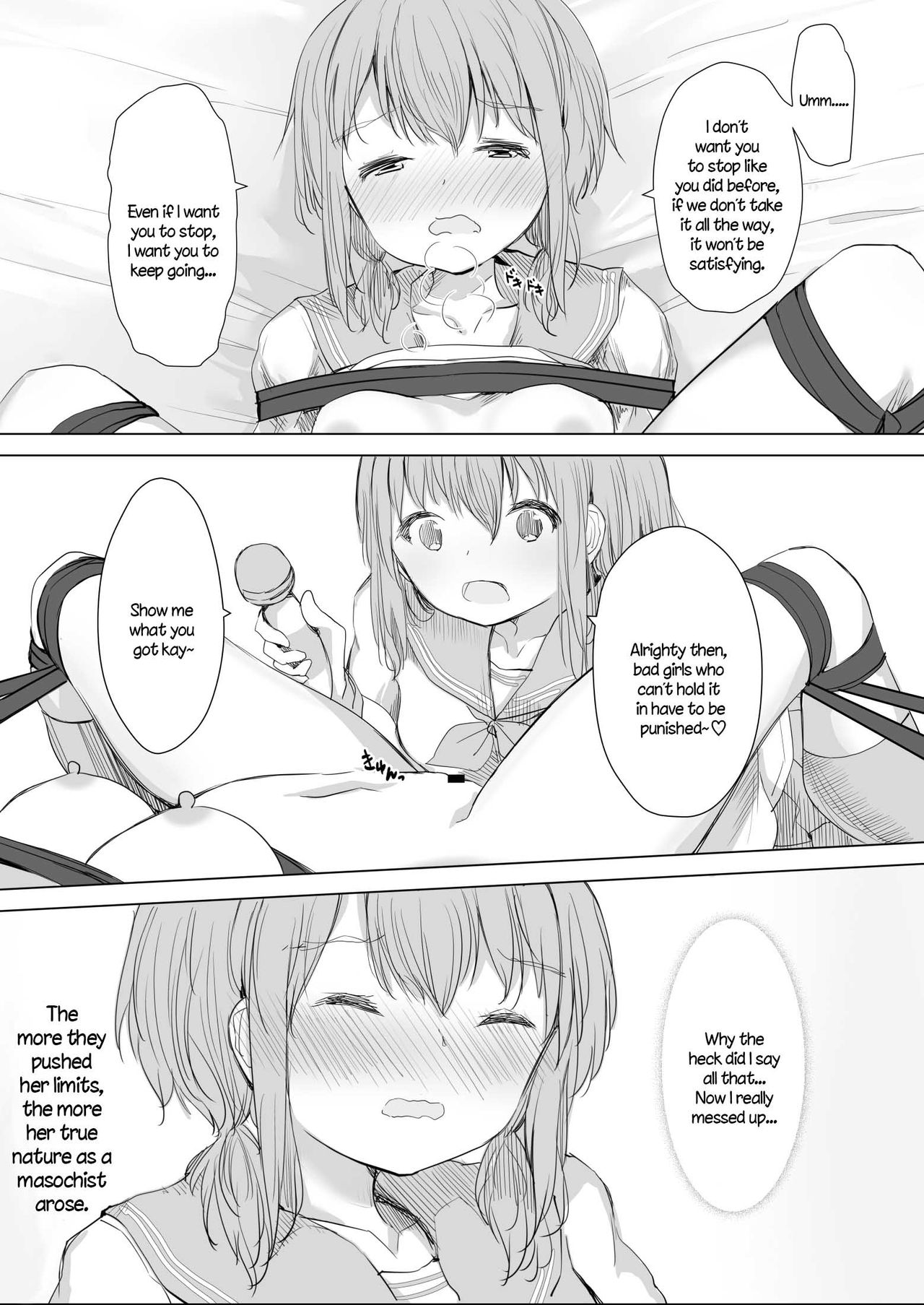 Kanojo ga Kakure Do-M datta Ken. page 37