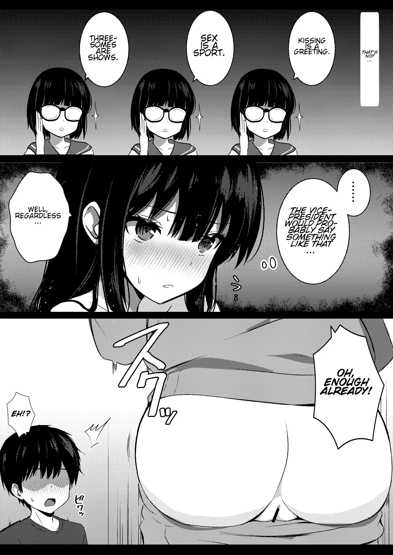 Kanojo no Imouto no Yuuwaku ni wa Katenai 3P page 8
