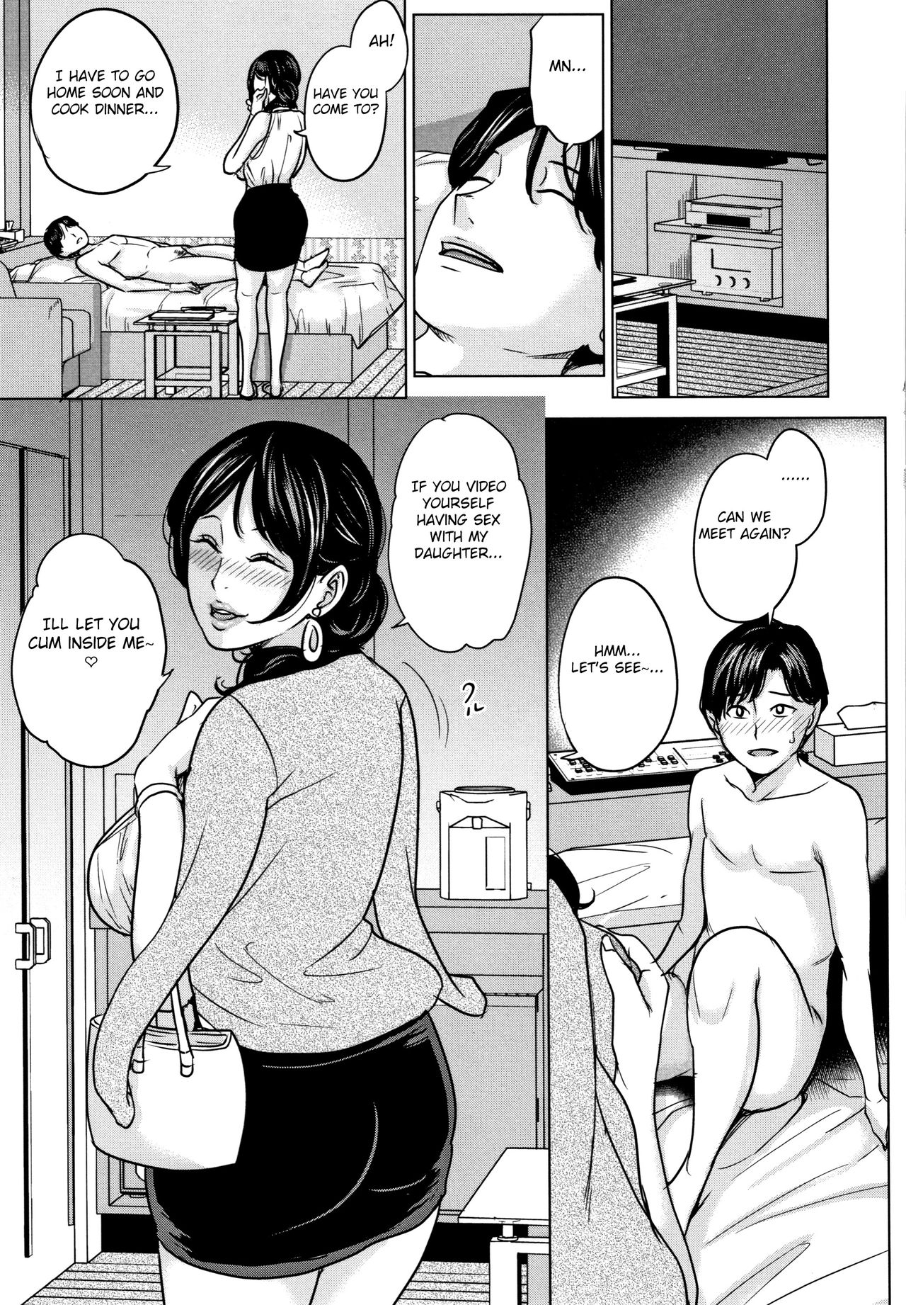 Kanojo no Mama to Deaikei de page 32
