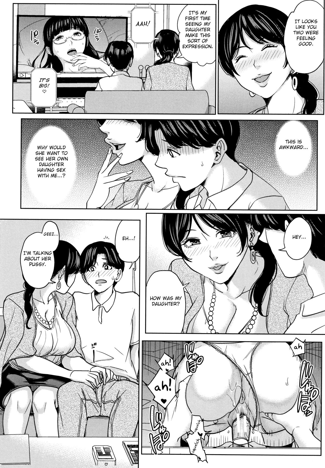 Kanojo no Mama to Deaikei de page 35