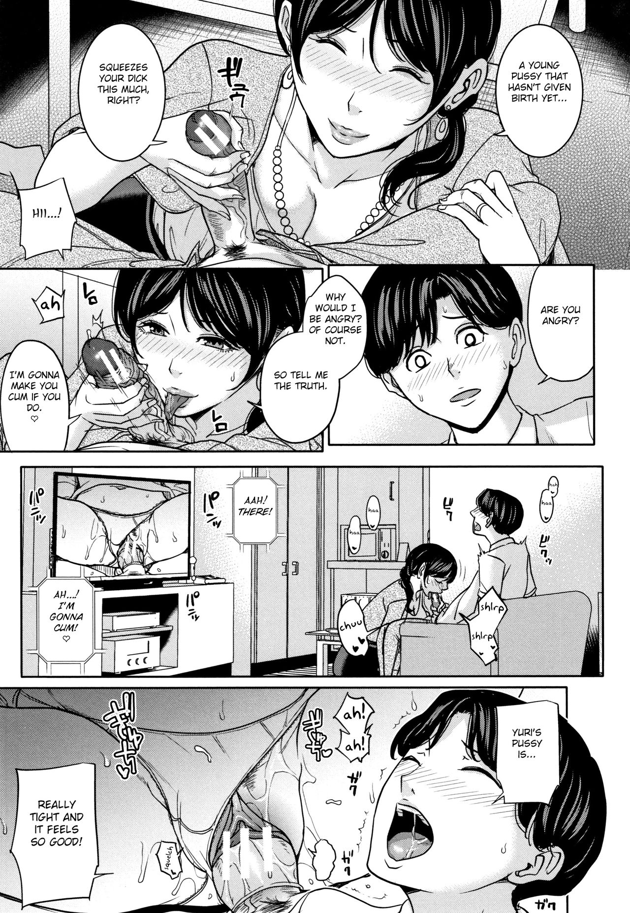 Kanojo no Mama to Deaikei de page 36