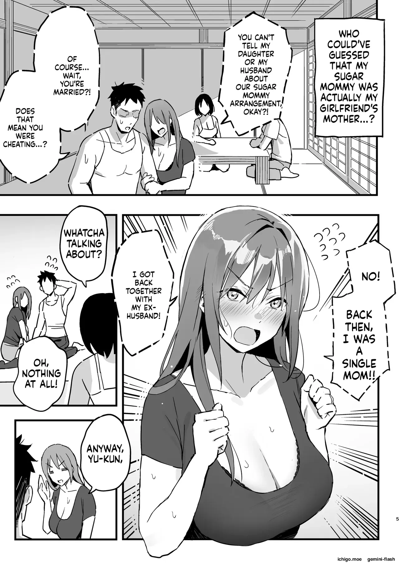 Kanojo no Mama wa Mamakatsu no Mama datta. page 4
