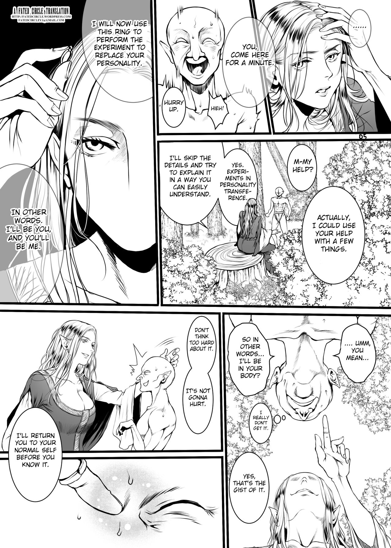 Kansei wo Akiramta TSF Manga page 2