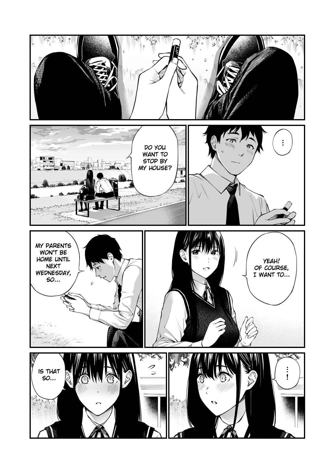 Kare no Shiranai Himitsu o Irete. page 8