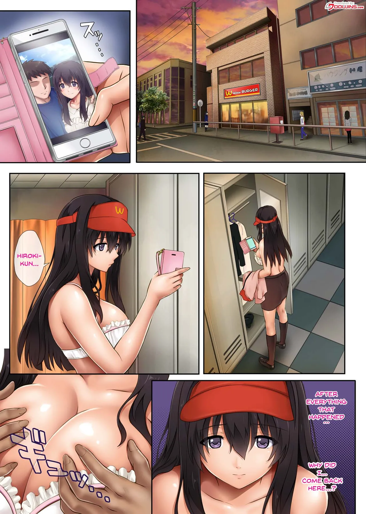 Kare to Watashi to Tenchou no Shinya Kinmu 2 page 2