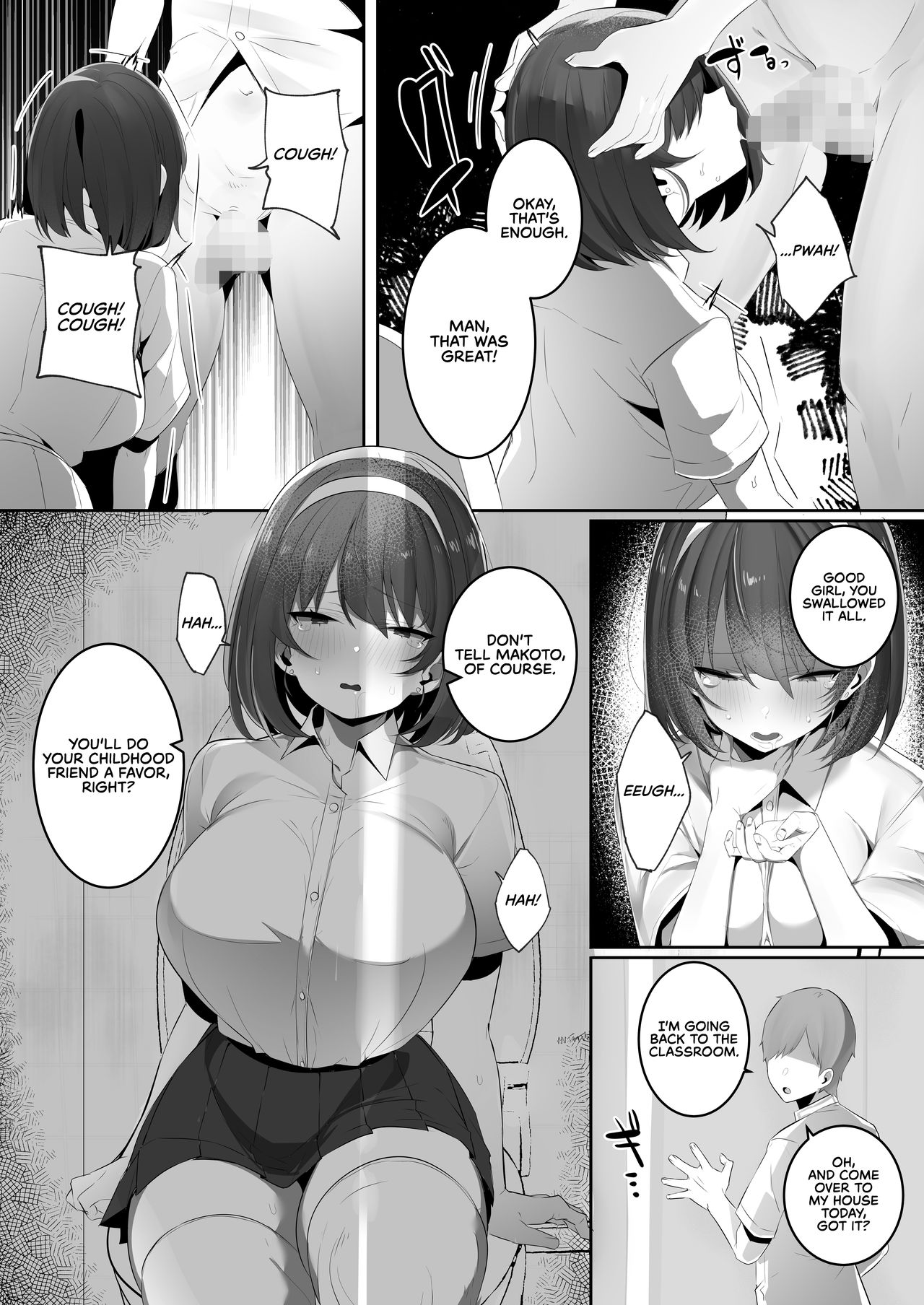 Kareshi Mochi no Kyonyuu Osananajimi o NTR Nakadashi Suru Hon page 22