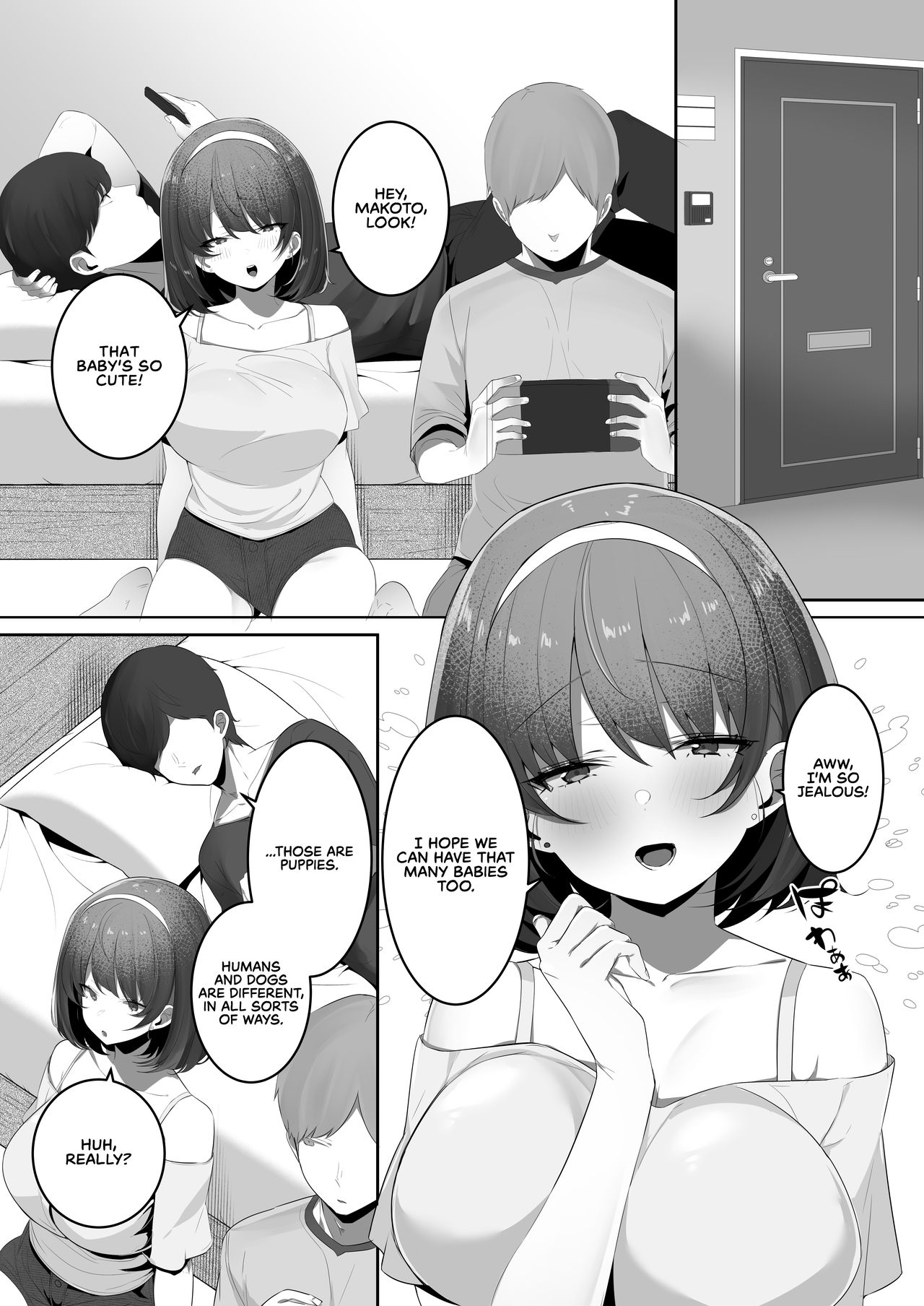 Kareshi Mochi no Kyonyuu Osananajimi o NTR Nakadashi Suru Hon page 5