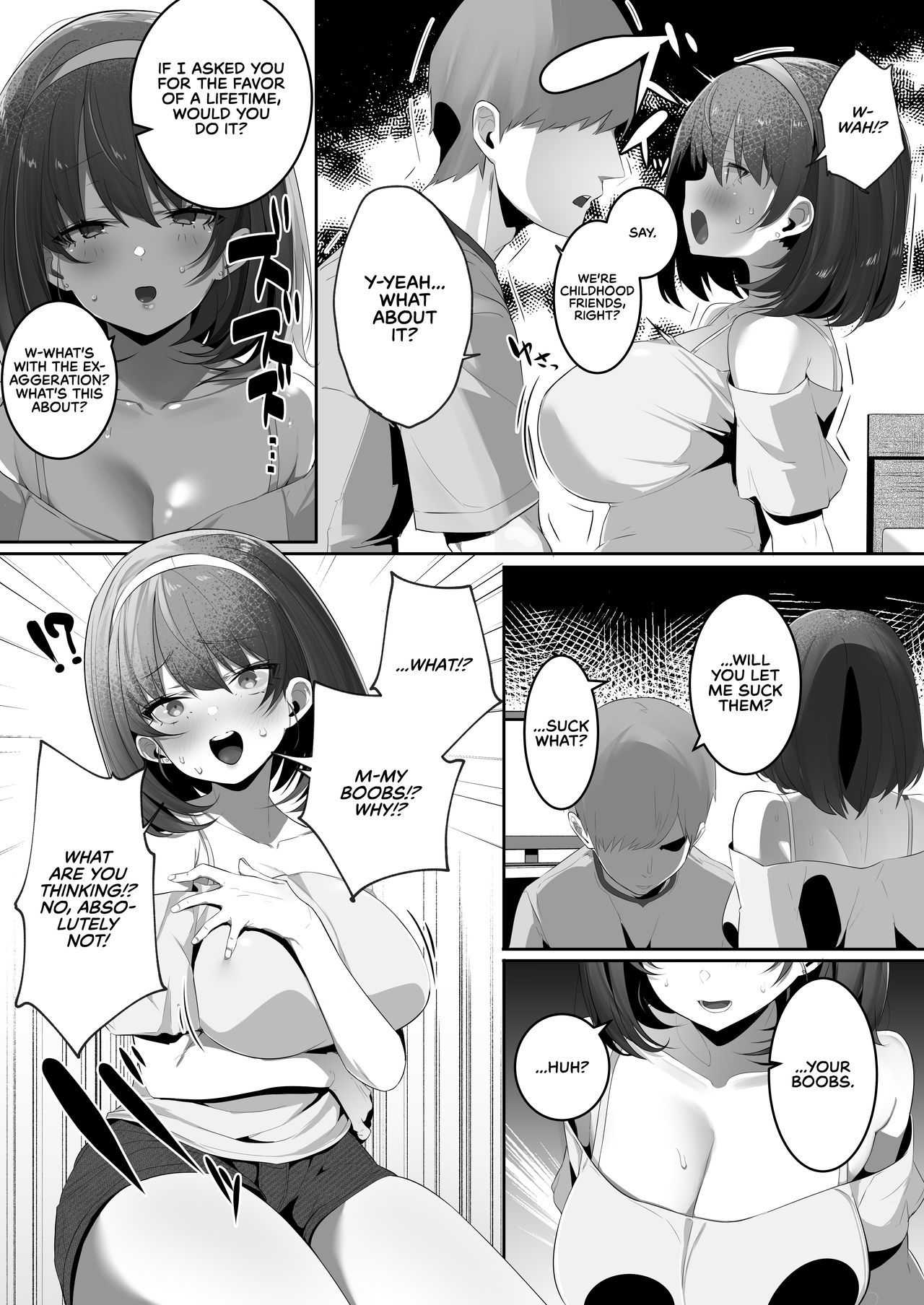 Kareshi Mochi no Kyonyuu Osananajimi o NTR Nakadashi Suru Hon page 7