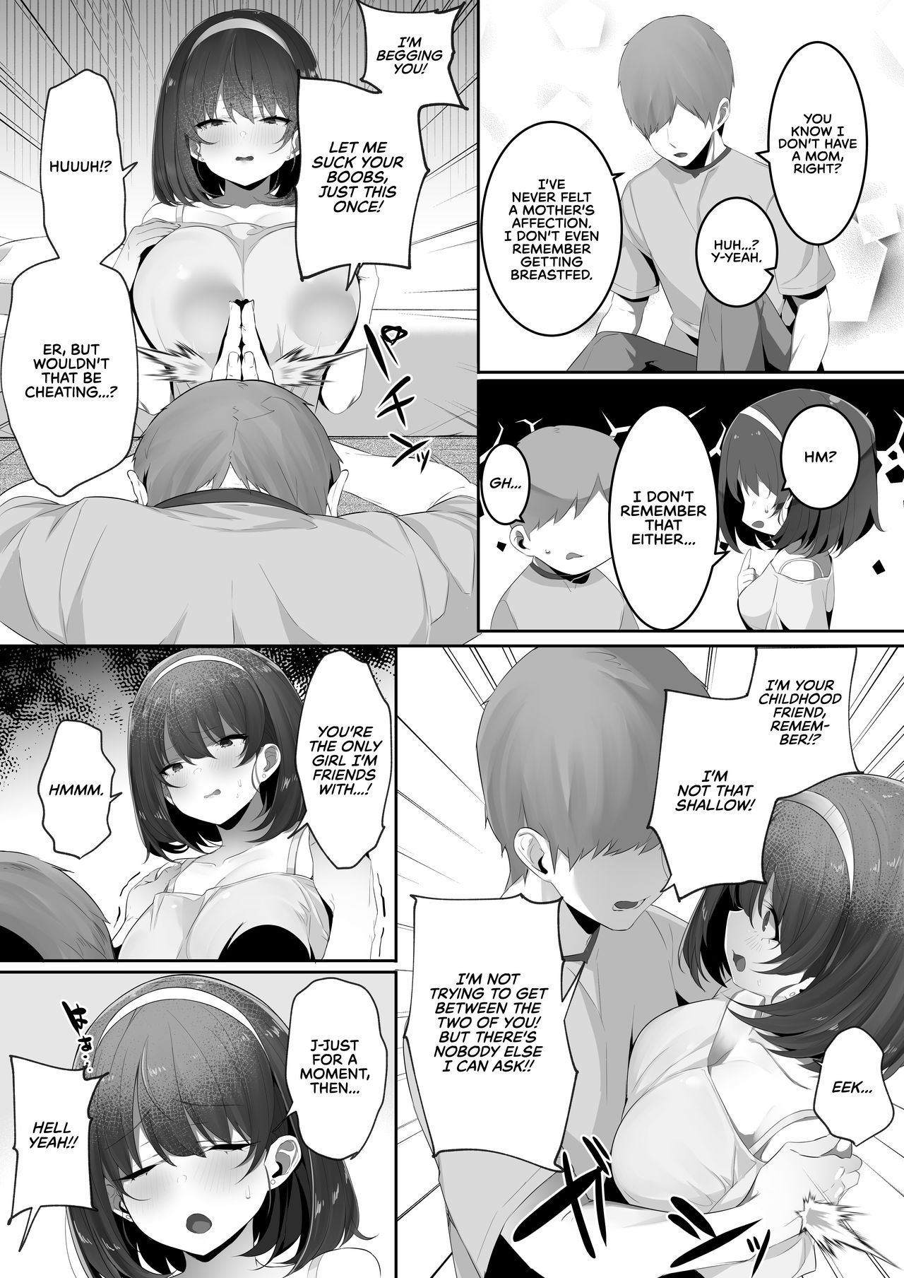 Kareshi Mochi no Kyonyuu Osananajimi o NTR Nakadashi Suru Hon page 8