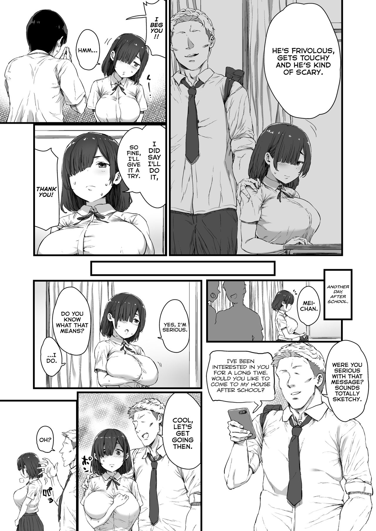 Kareshi ni Tanomarete Dakareru Mei-san page 5