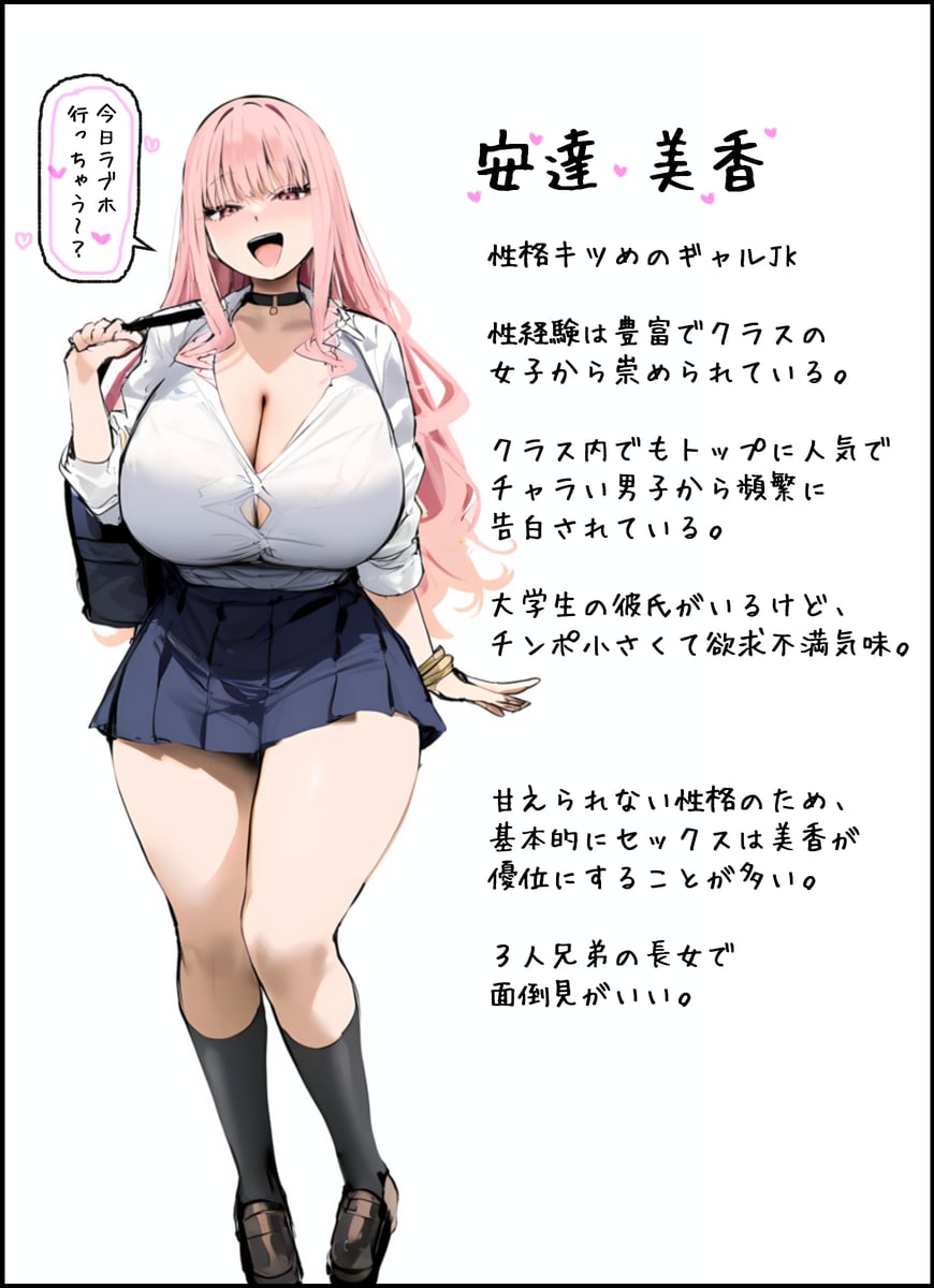 Kareshi To Kenka Suru Tabi Mi Boku No Chinpo de Onanī Suru Gyaru page 2