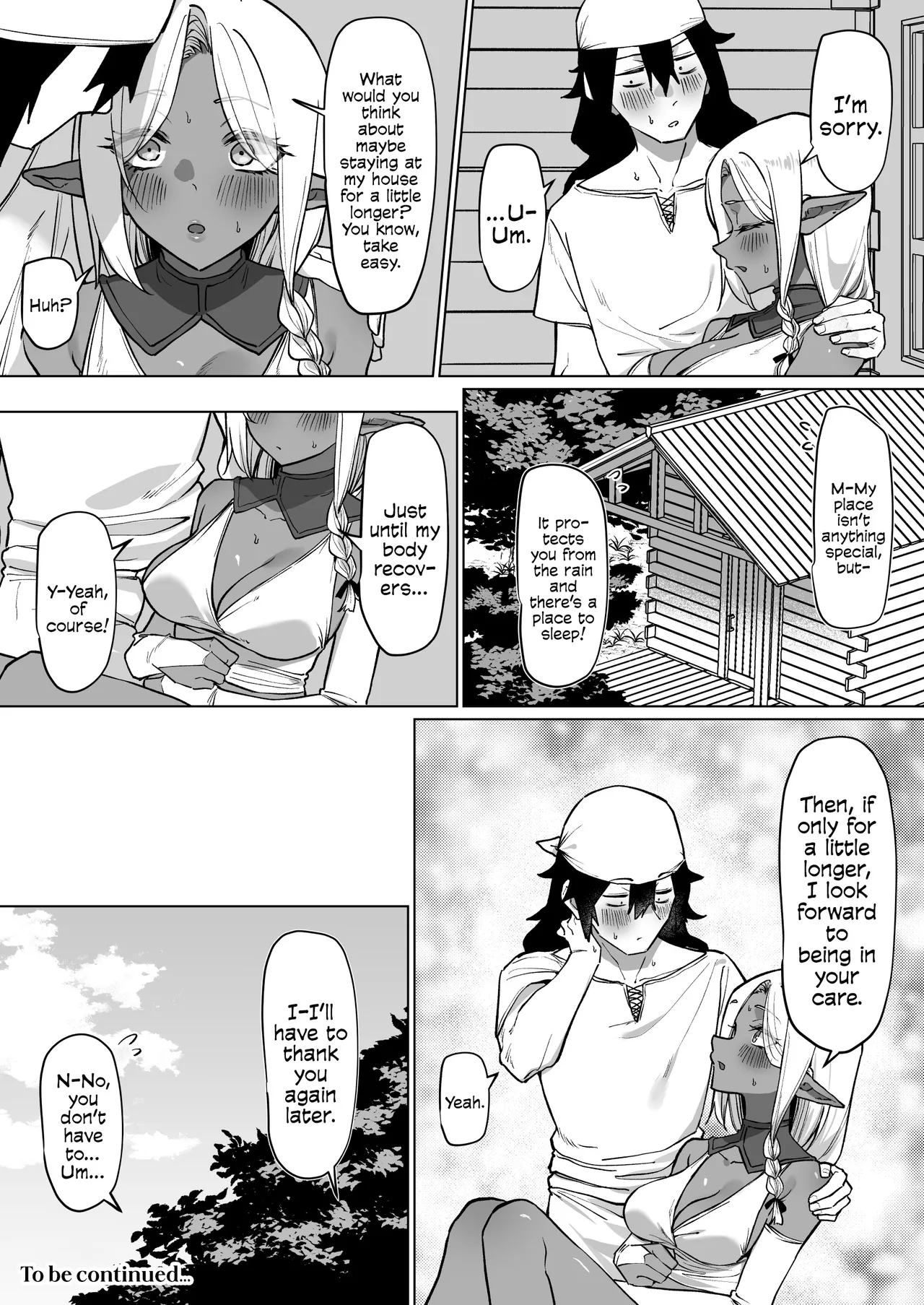 Kasshoku Elf o Tasuketara Ongaeshi Sareta Hanashi page 22