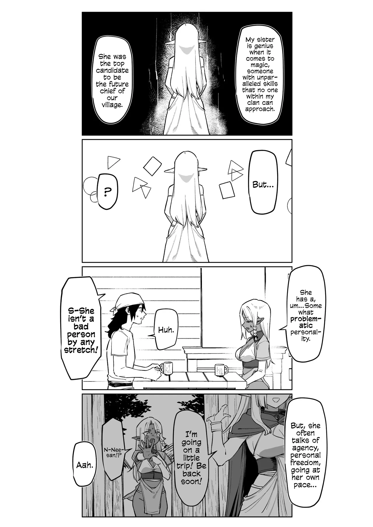 Kasshoku Elf o Tasuketara Ongaeshi Sareta Hanashi page 26