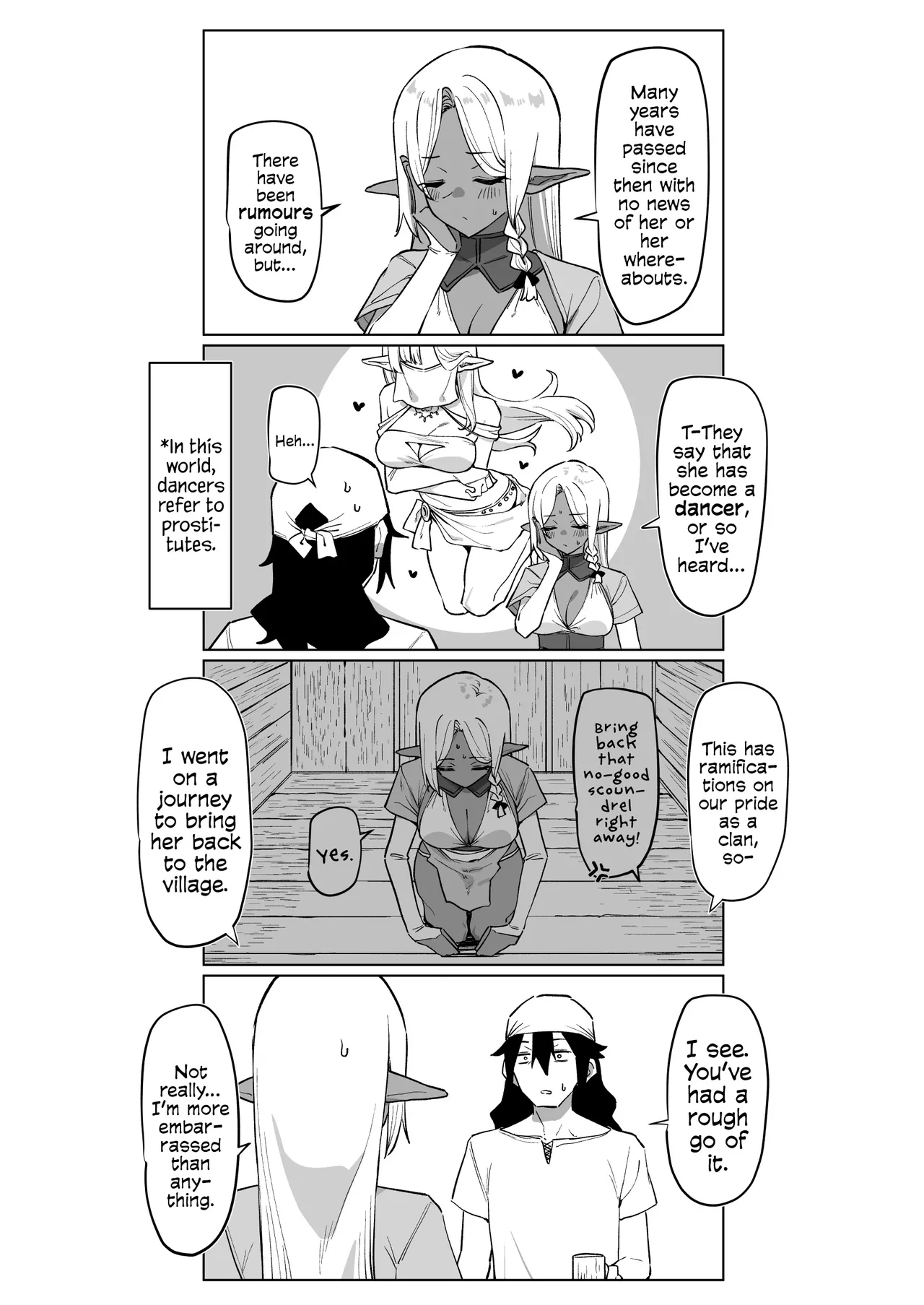 Kasshoku Elf o Tasuketara Ongaeshi Sareta Hanashi page 27