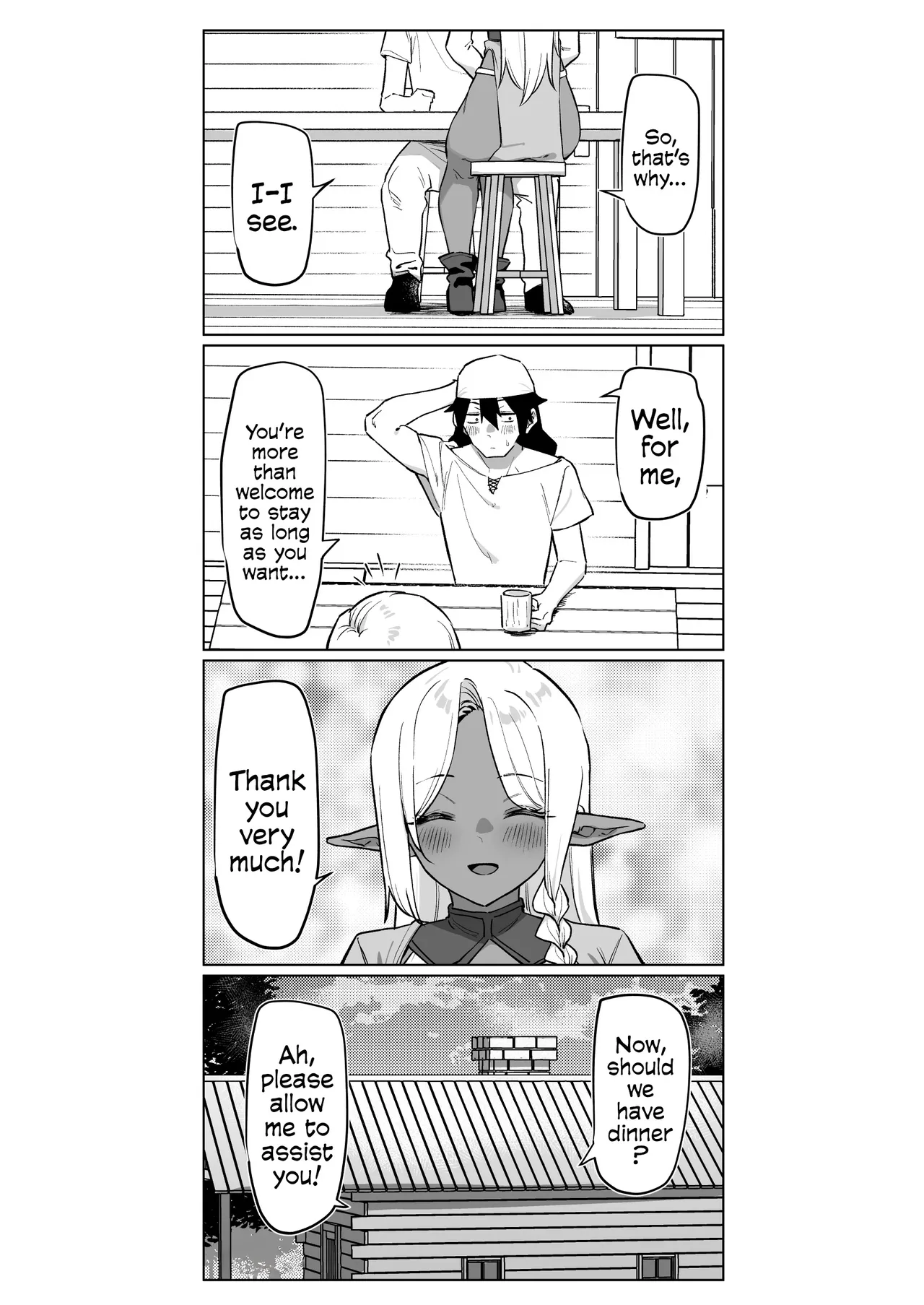 Kasshoku Elf o Tasuketara Ongaeshi Sareta Hanashi page 29