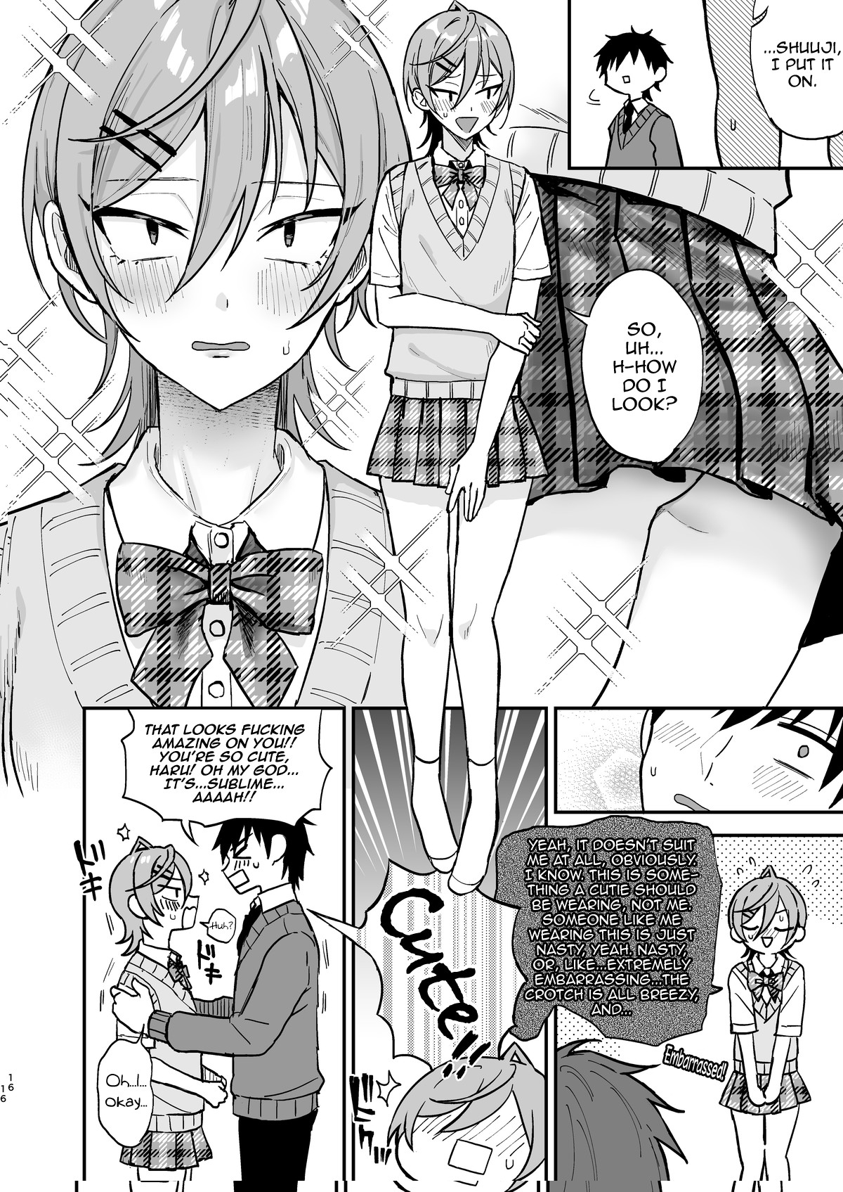 Kawaii ni Yowai Inkya Danshi ga Mesu Ochi suru made Zenpen page 15