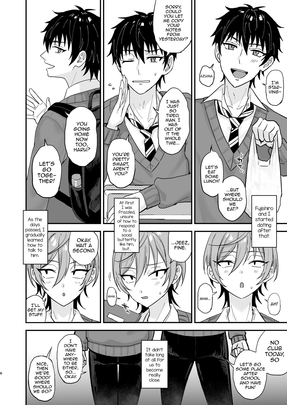 Kawaii ni Yowai Inkya Danshi ga Mesu Ochi suru made Zenpen page 5
