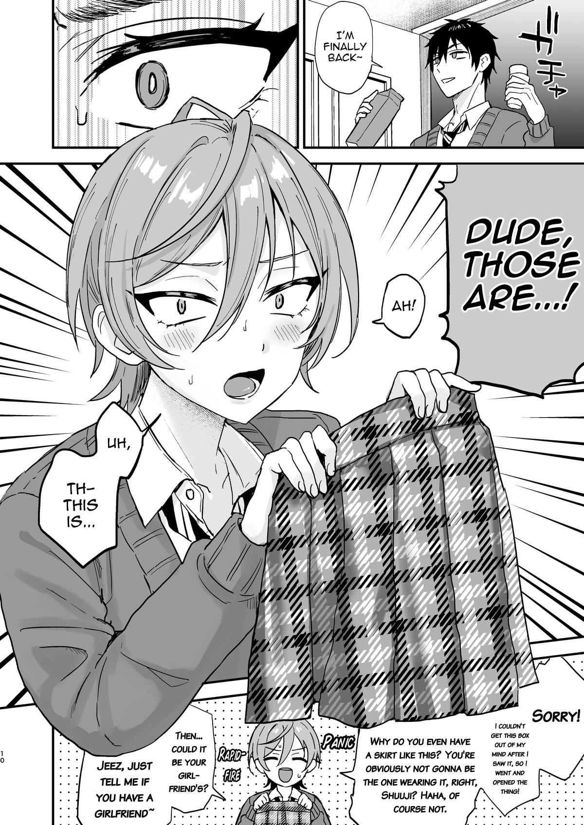 Kawaii ni Yowai Inkya Danshi ga Mesu Ochi suru made Zenpen page 9