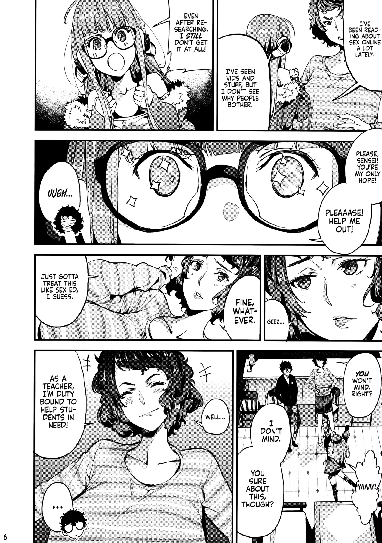 Kawakami-Sensei and Futaba's Secret Private Lessons page 8