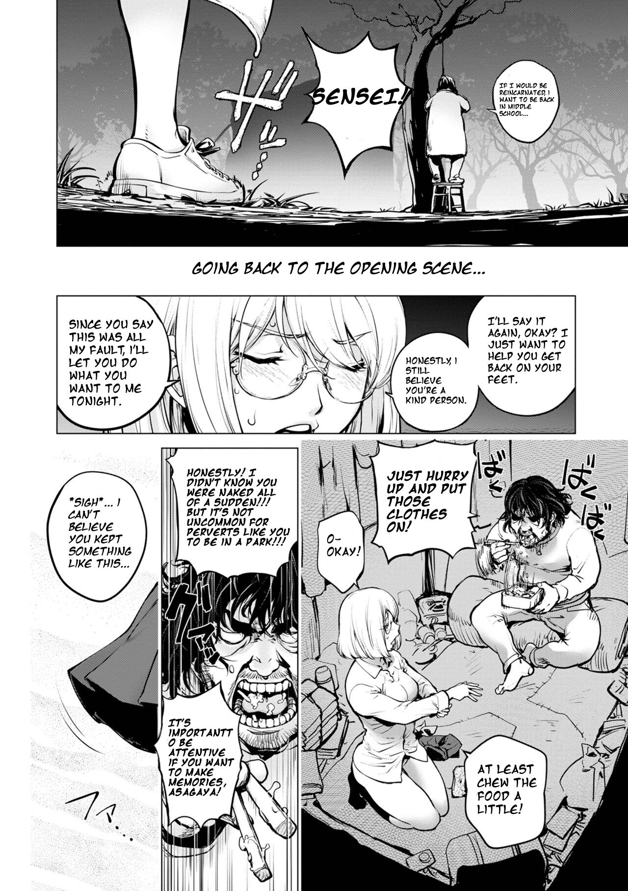 Kaya-nee and the Homeless Sensei - Part 1 page 11