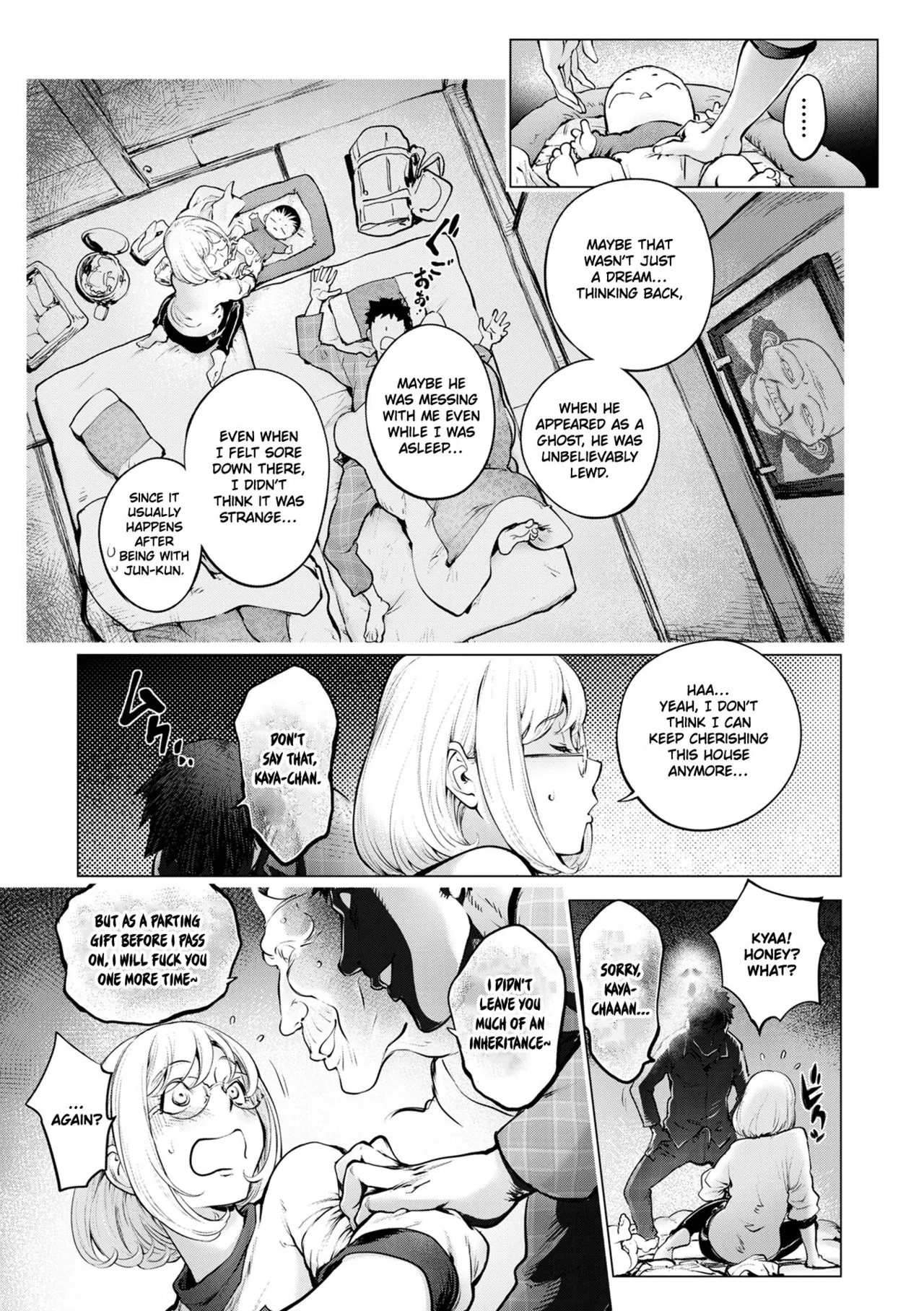 Kaya-nee and the Old Man Memories page 35