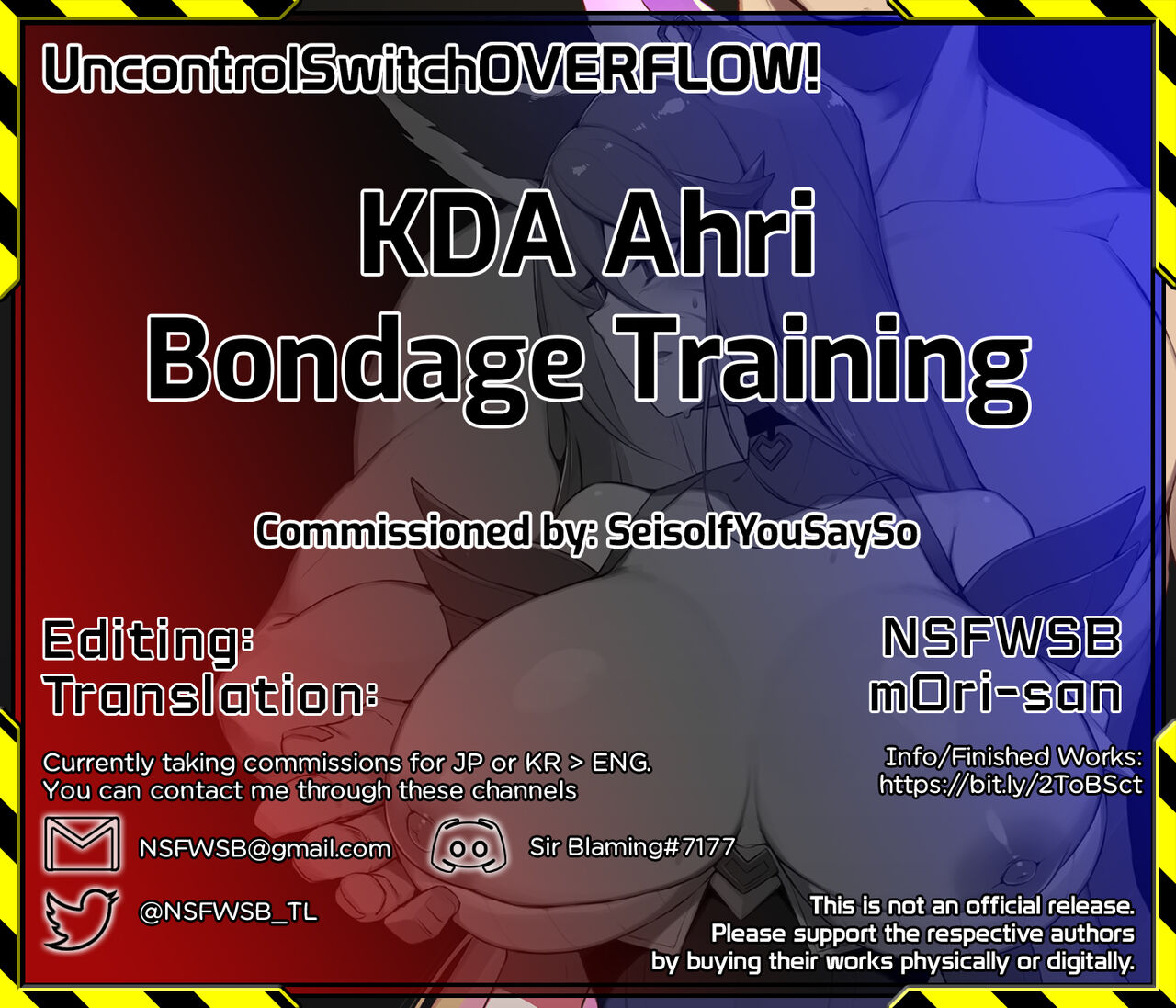 KDA Ahri Bondage Training page 6