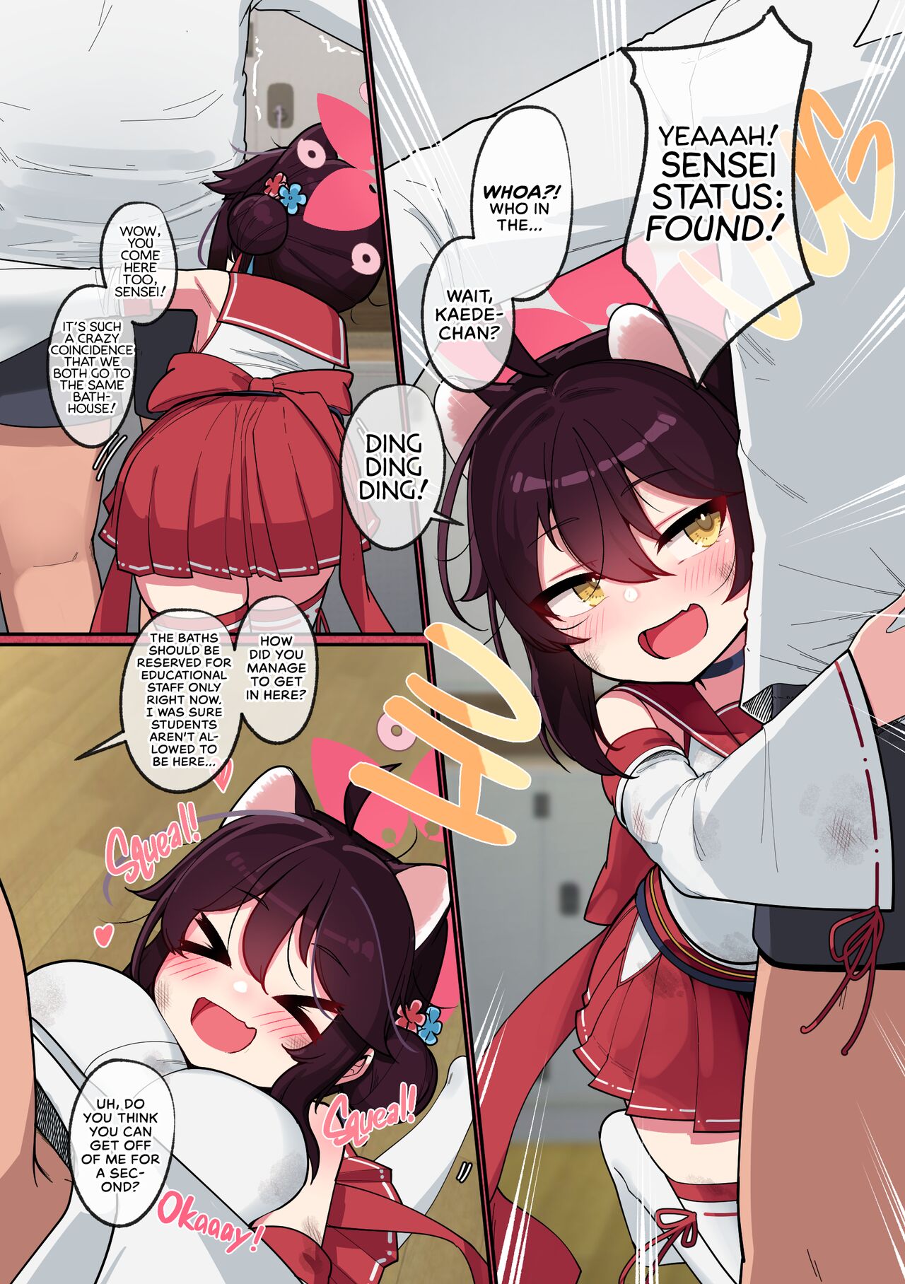 Keeping Track of Kaede-chan's Growth As A Lady page 3