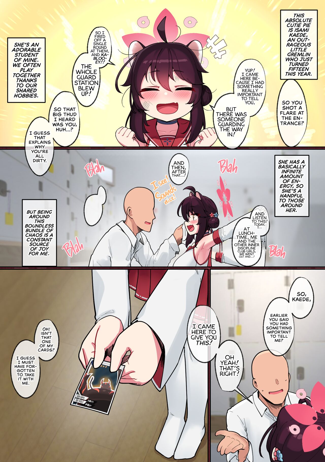 Keeping Track of Kaede-chan's Growth As A Lady page 4