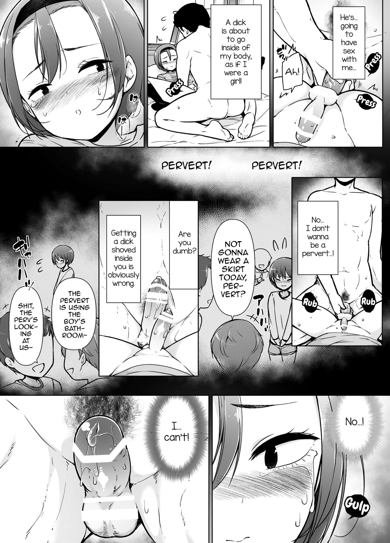 Keikaishi Takame no Josou-kko ga Doukyuusei ni Iiyora Rete Etchinakoto Shi Chau Ohanashi page 22
