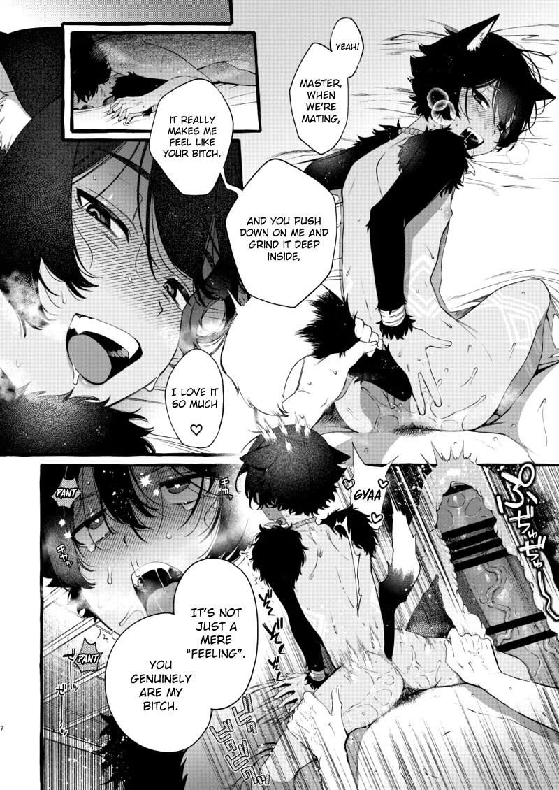 Kemomimi Shota to Futarikiri ni Natta node page 6