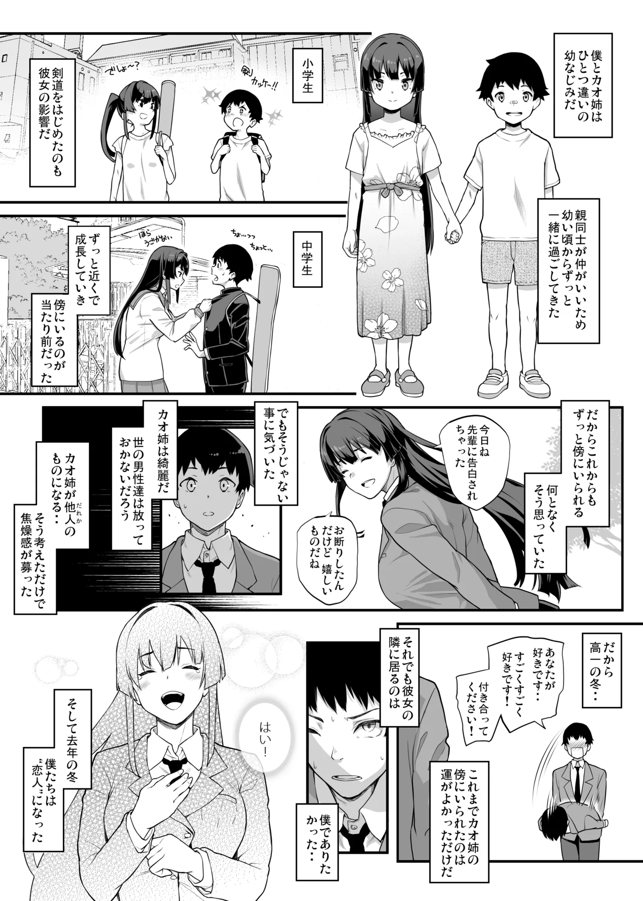 Kendoubu Shushou de Osananajimi no Bijin de Tsuyoi Boku no Kanojo ga, Charao ni Assari Otosareru Wake ga Nai page 7