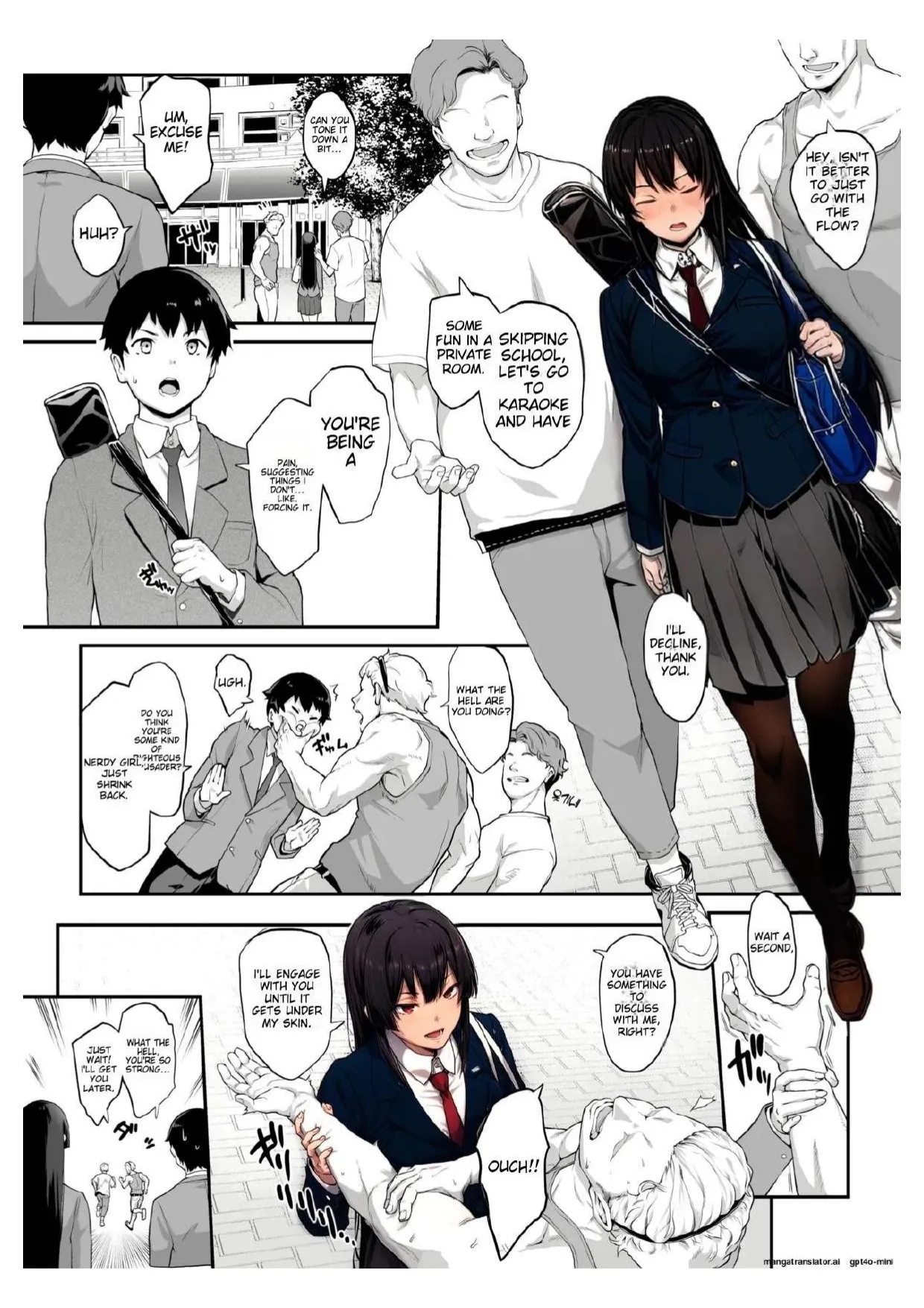 Kendoubu Shushou de Osananajimi no Bijin de Tsuyoi Boku no Kanojo ga, Charao ni Assari Otosareru Wake ga Nai page 1