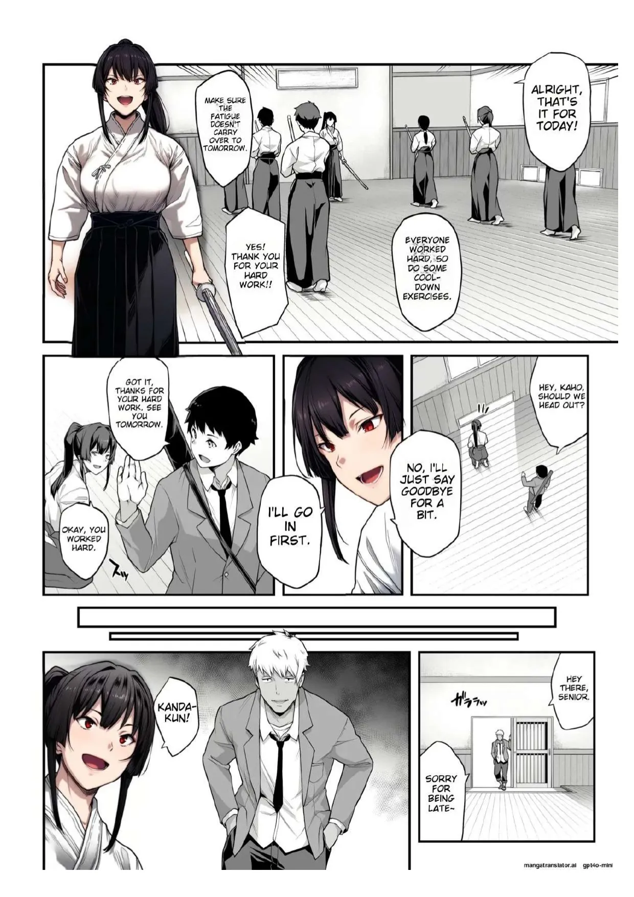 Kendoubu Shushou de Osananajimi no Bijin de Tsuyoi Boku no Kanojo ga, Charao ni Assari Otosareru Wake ga Nai page 14