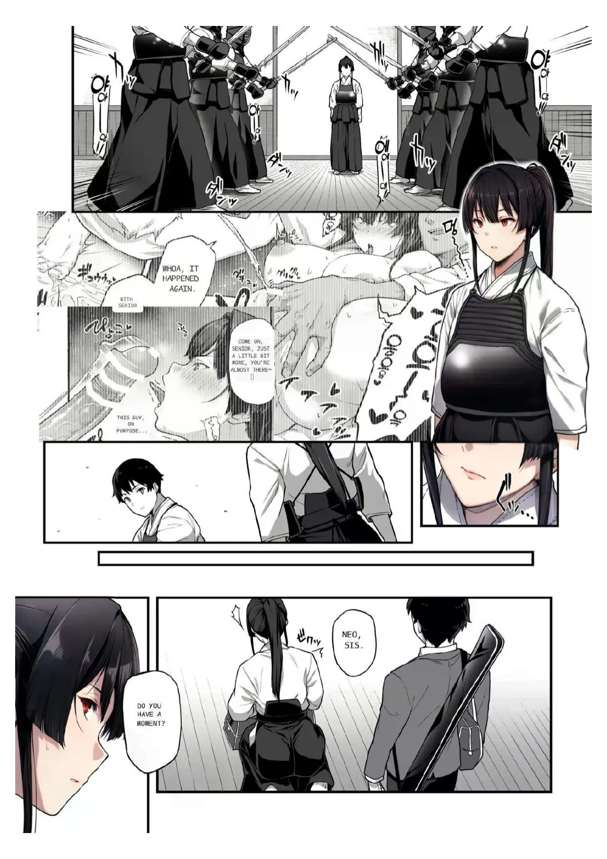 Kendoubu Shushou de Osananajimi no Bijin de Tsuyoi Boku no Kanojo ga, Charao ni Assari Otosareru Wake ga Nai page 28