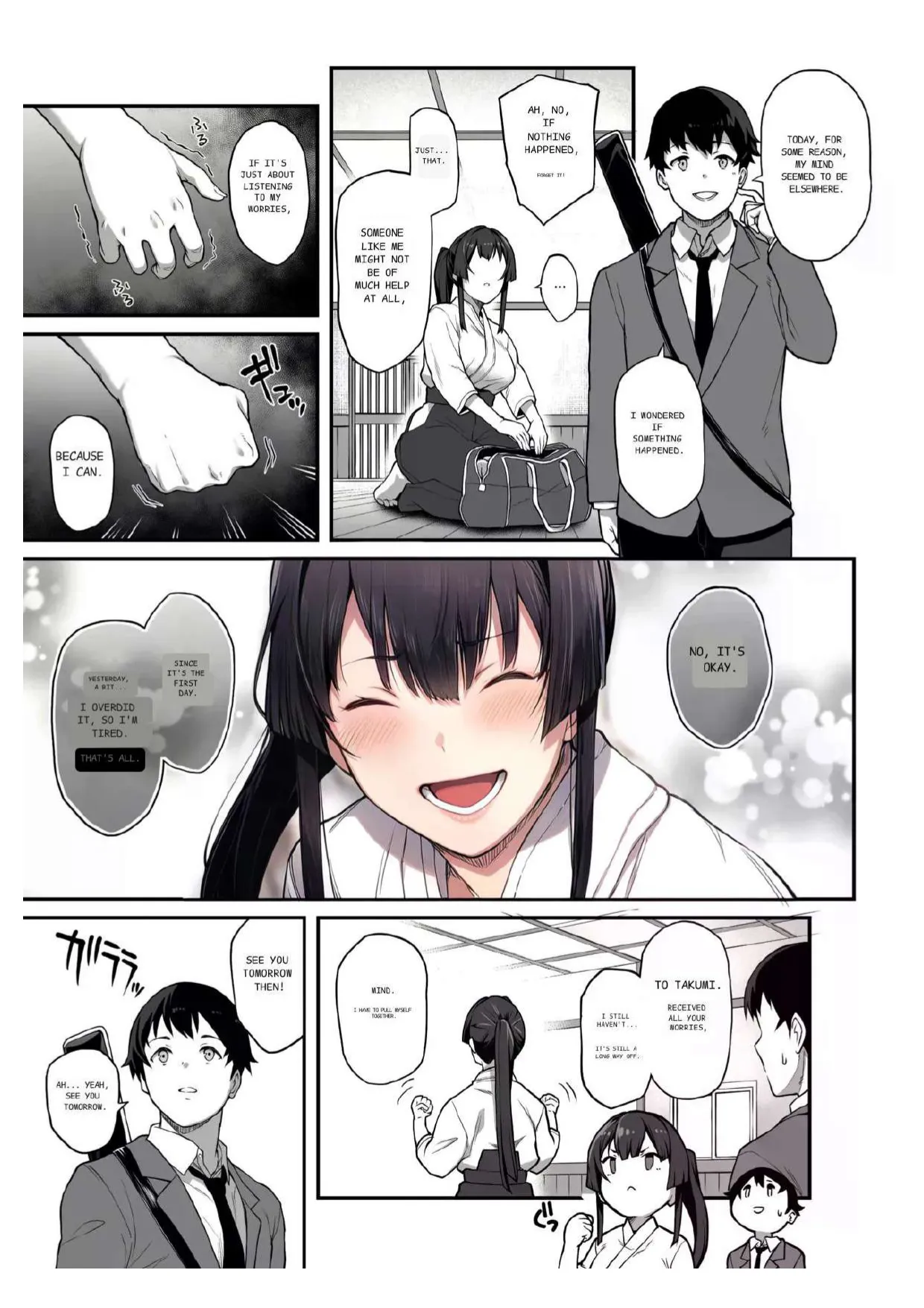Kendoubu Shushou de Osananajimi no Bijin de Tsuyoi Boku no Kanojo ga, Charao ni Assari Otosareru Wake ga Nai page 29