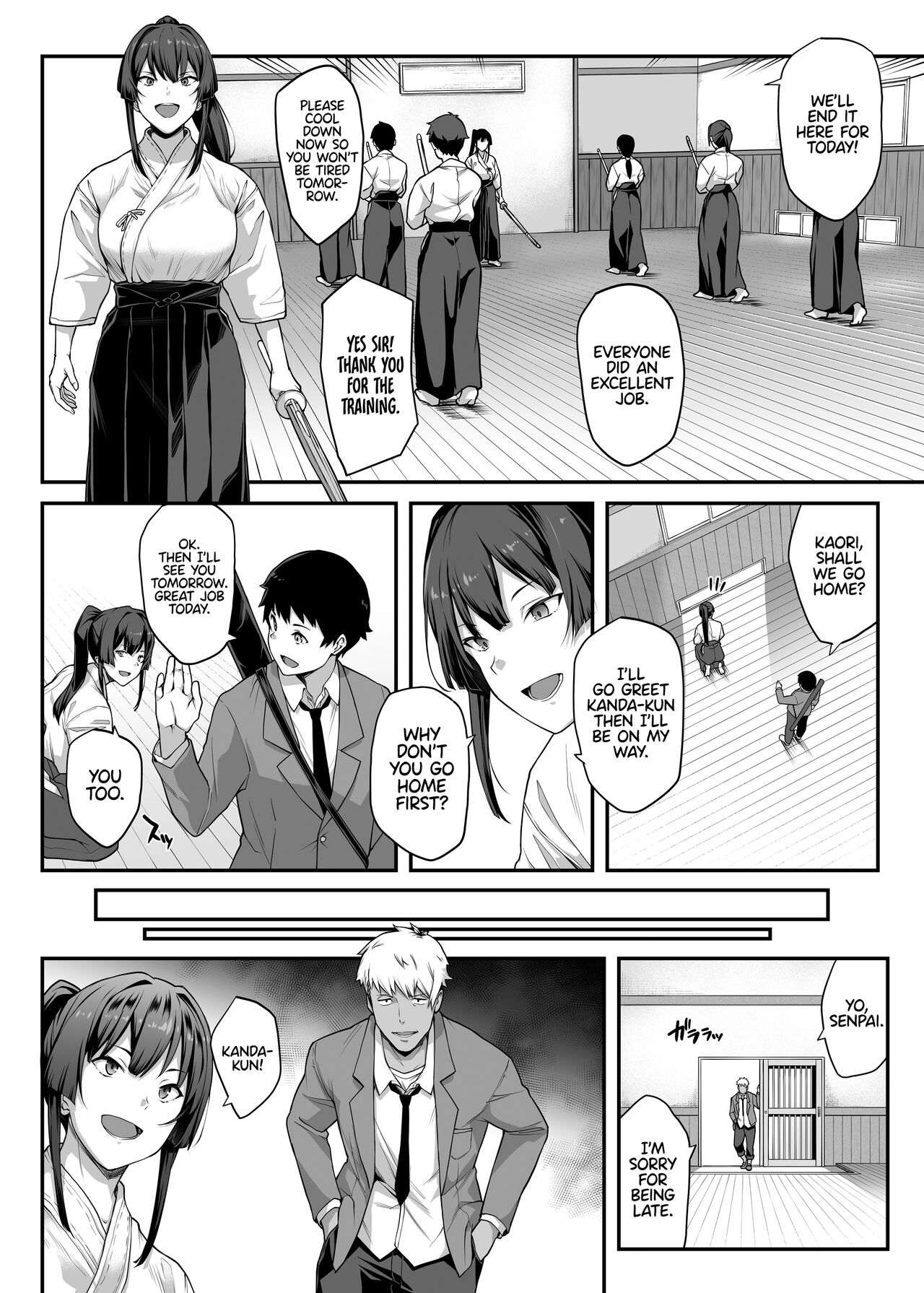 Kendoubu Shushou de Osananajimi no Bijin de Tsuyoi Boku no Kanojo ga, Charao ni Assari Otosareru Wake ga Nai page 14