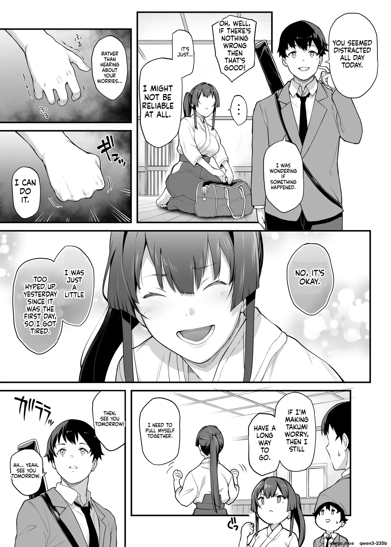 Kendoubu Shushou de Osananajimi no Bijin de Tsuyoi Boku no Kanojo ga, Charao ni Assari Otosareru Wake ga Nai page 29