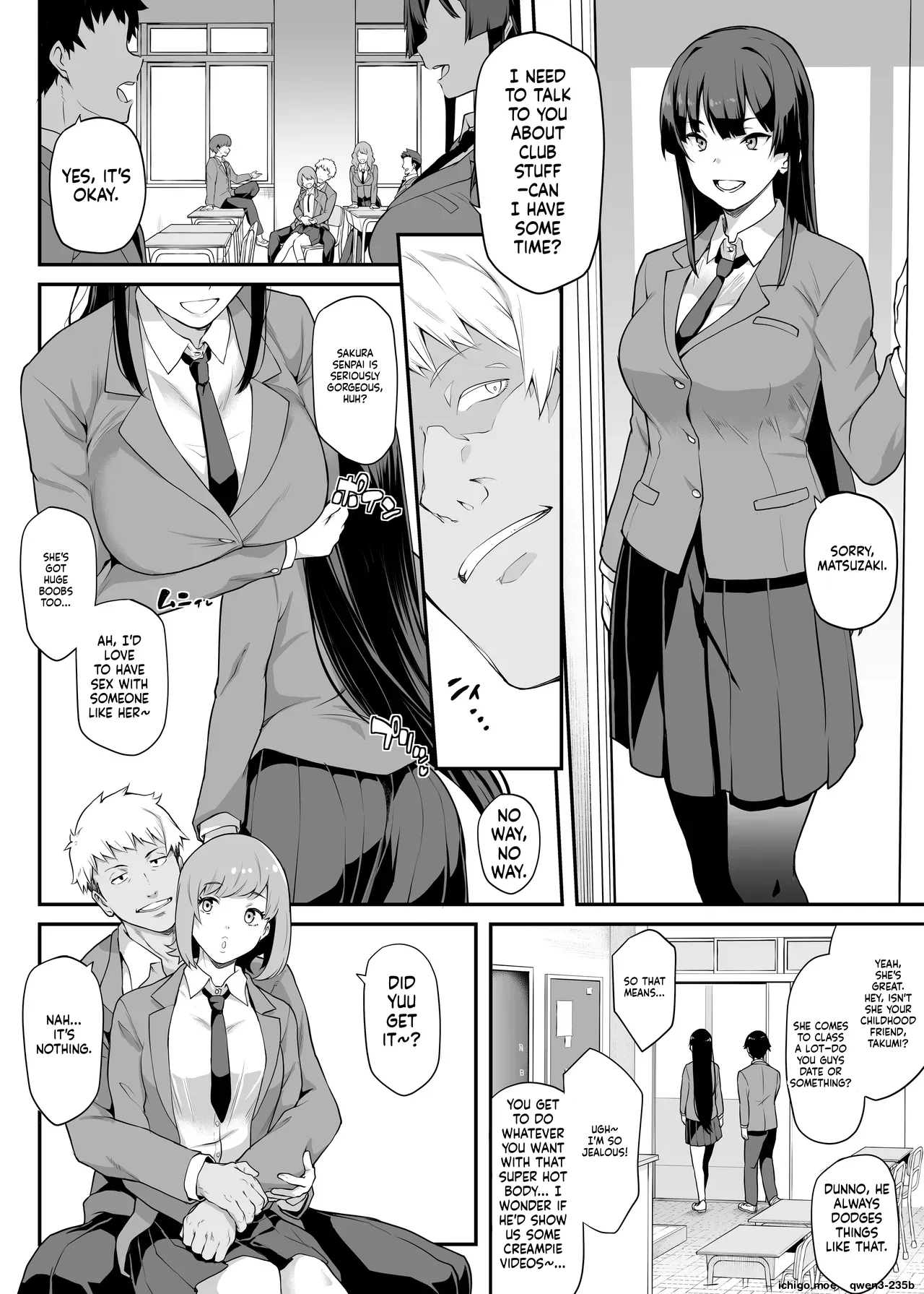 Kendoubu Shushou de Osananajimi no Bijin de Tsuyoi Boku no Kanojo ga, Charao ni Assari Otosareru Wake ga Nai page 4