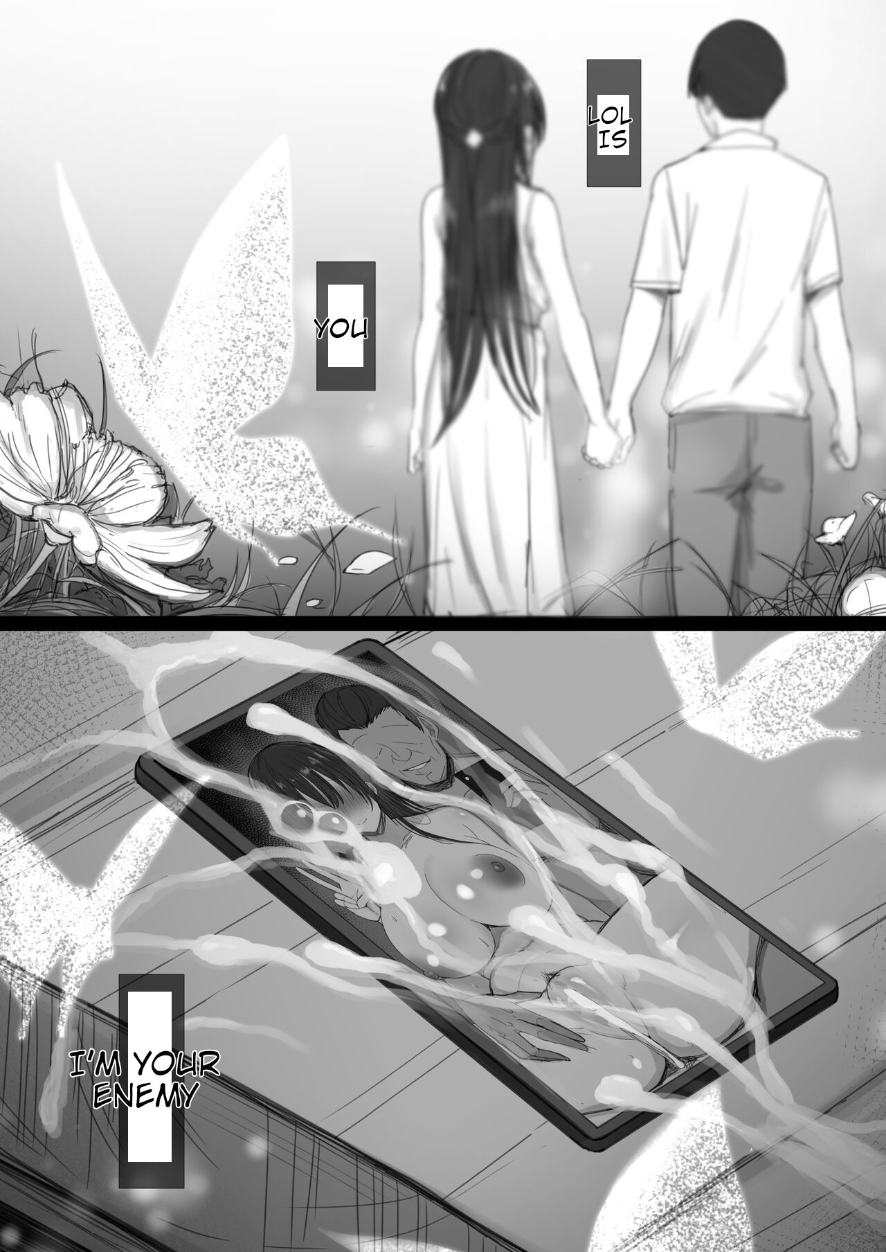 Ki ga Tsuyoi Seiso na Hitozuma Reijou ga Netorareru made no Ichibu Shijuu II page 102