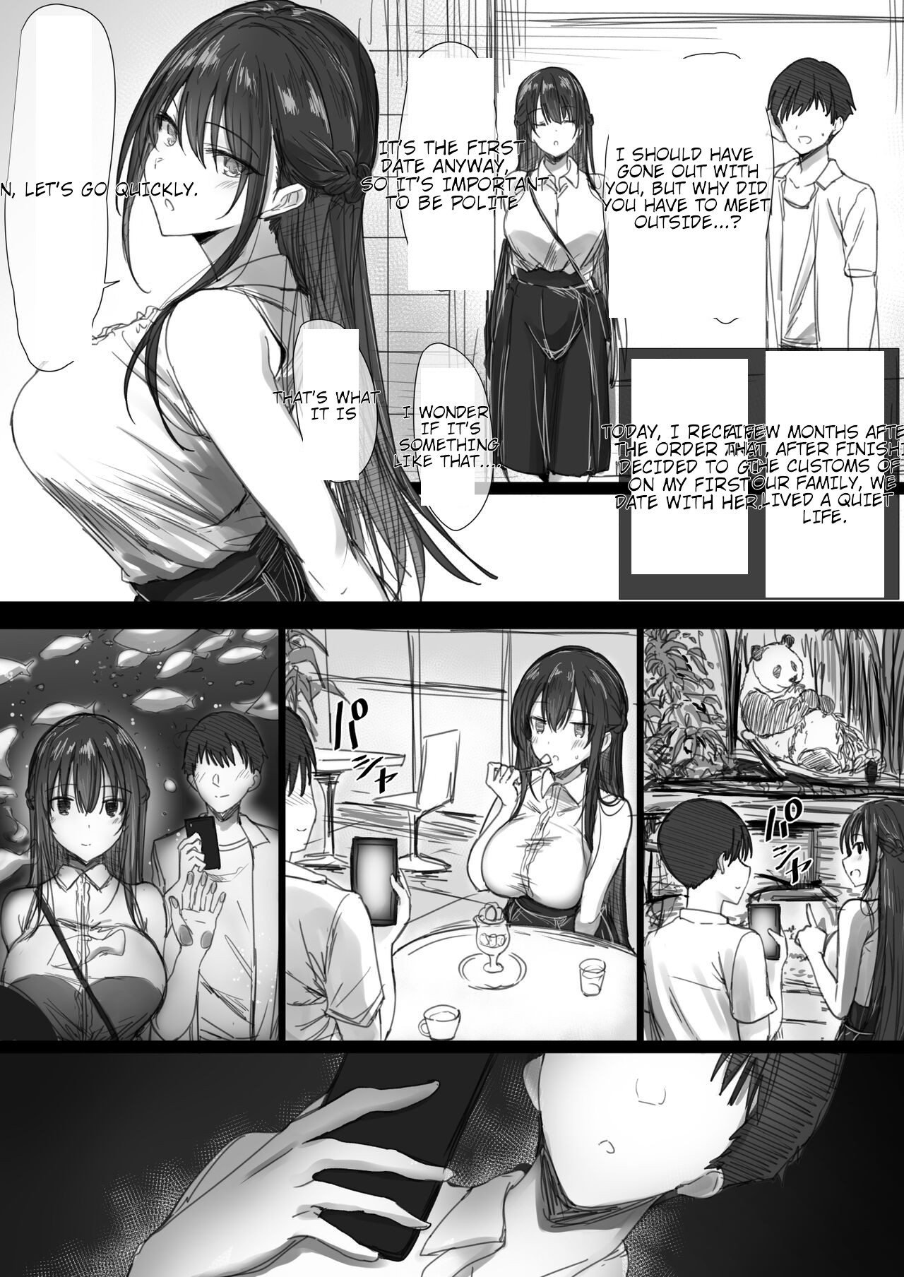 Ki ga Tsuyoi Seiso na Hitozuma Reijou ga Netorareru made no Ichibu Shijuu II page 3